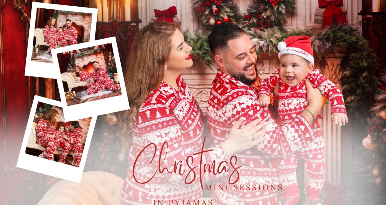 Festive Family Session in Pyjamas