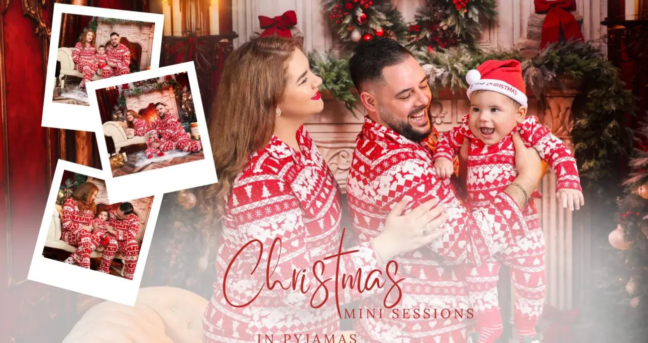 Festive Family Session in Pyjamas