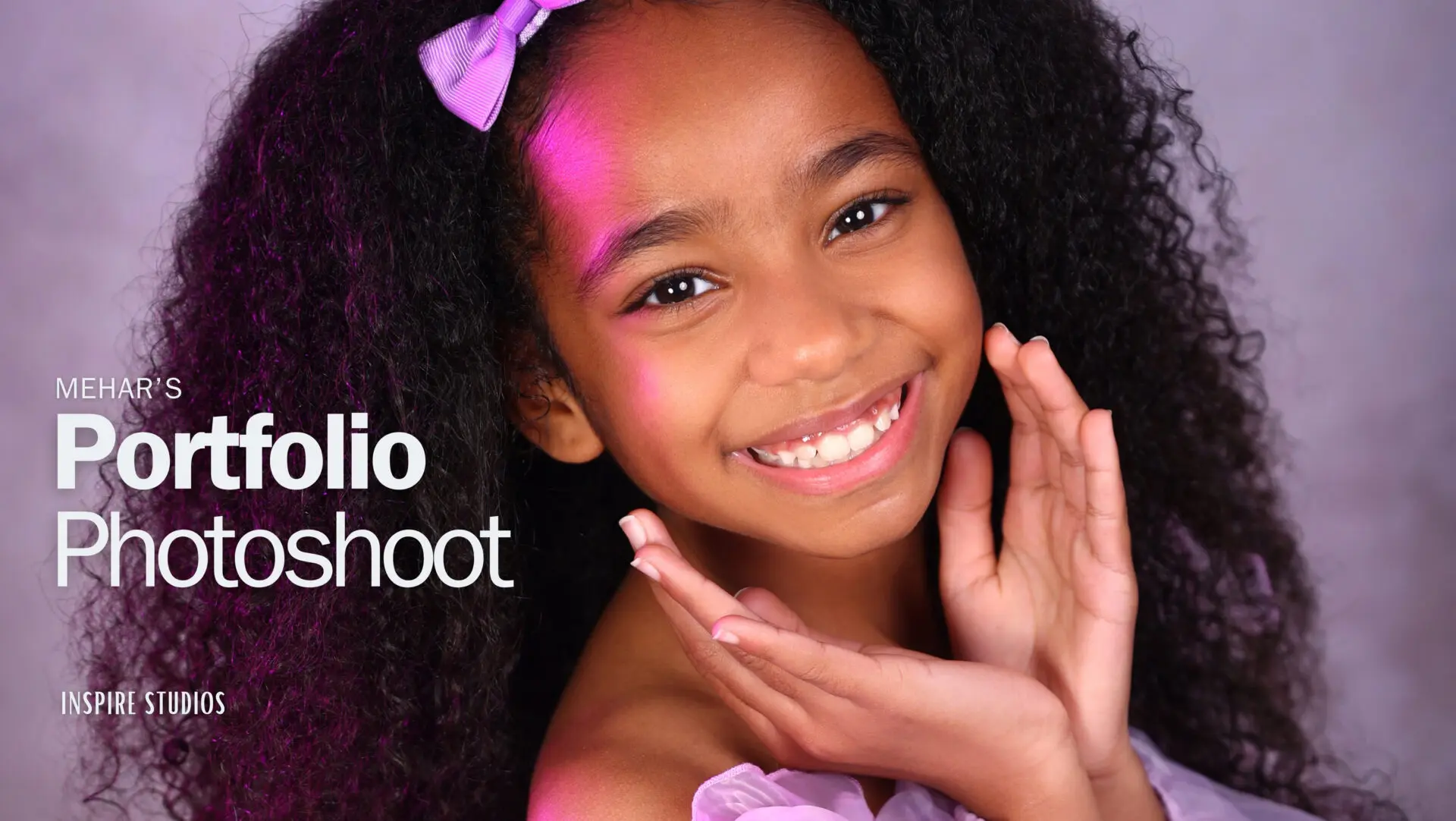 11-year-old Mehar's stunning model portfolio shoot at Inspire Studios in Walthamstow, London.