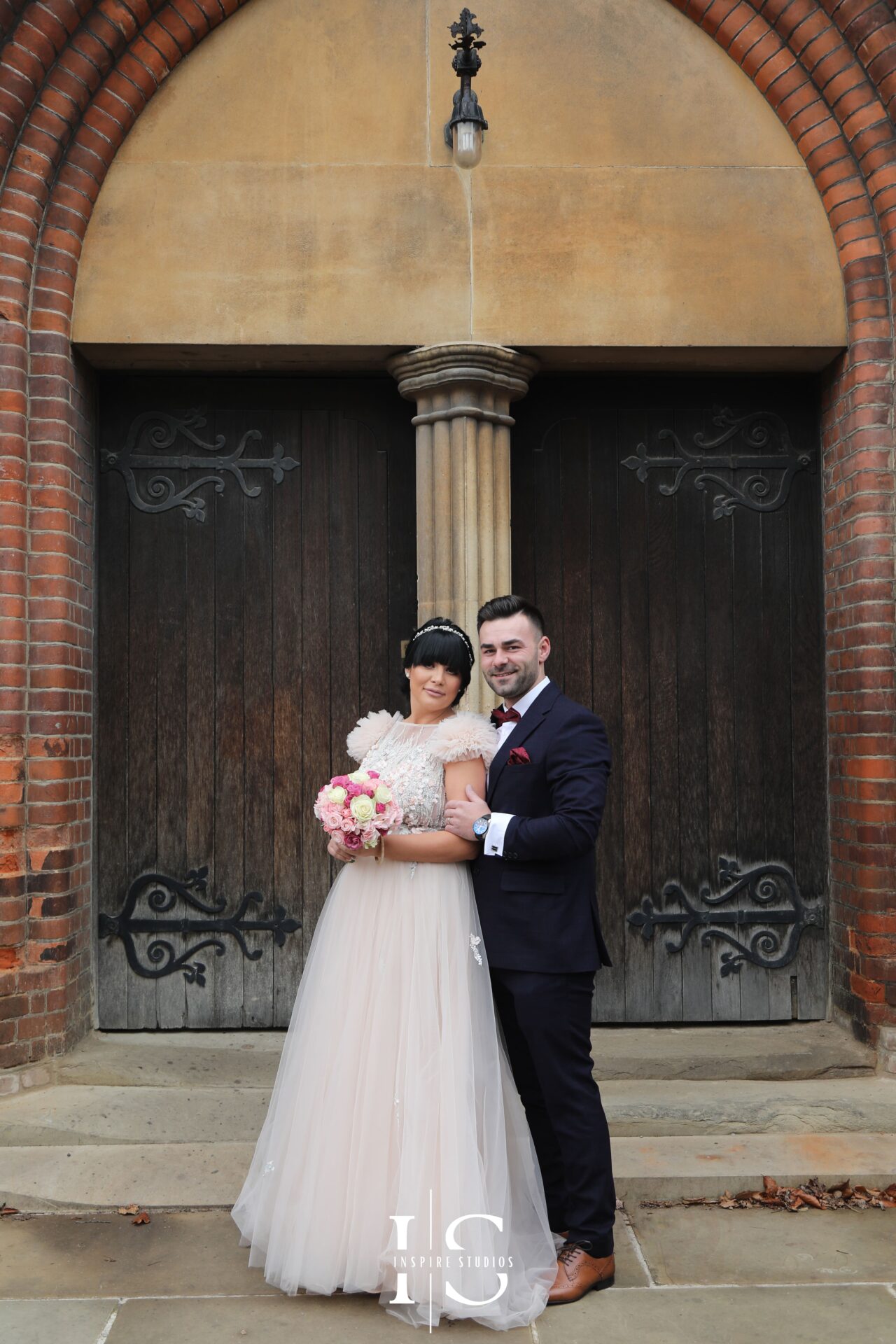 Church wedding ceremony captured by a professional photographer in London.