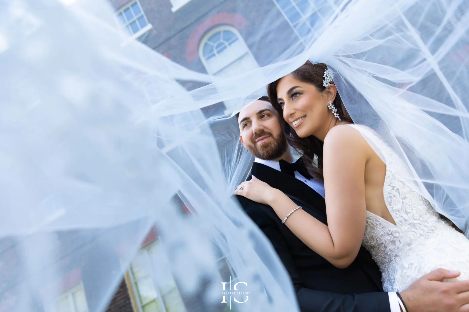 English wedding photographer in London capturing Turkish and Greek wedding couple portraits with elegance