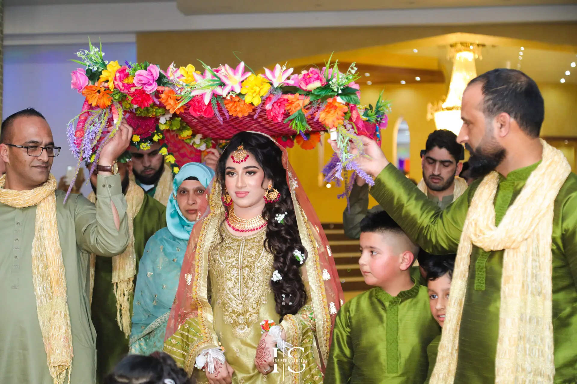 The bride’s entrance is a magical moment filled with emotions. We document every step as you walk in surrounded by love and celebration.