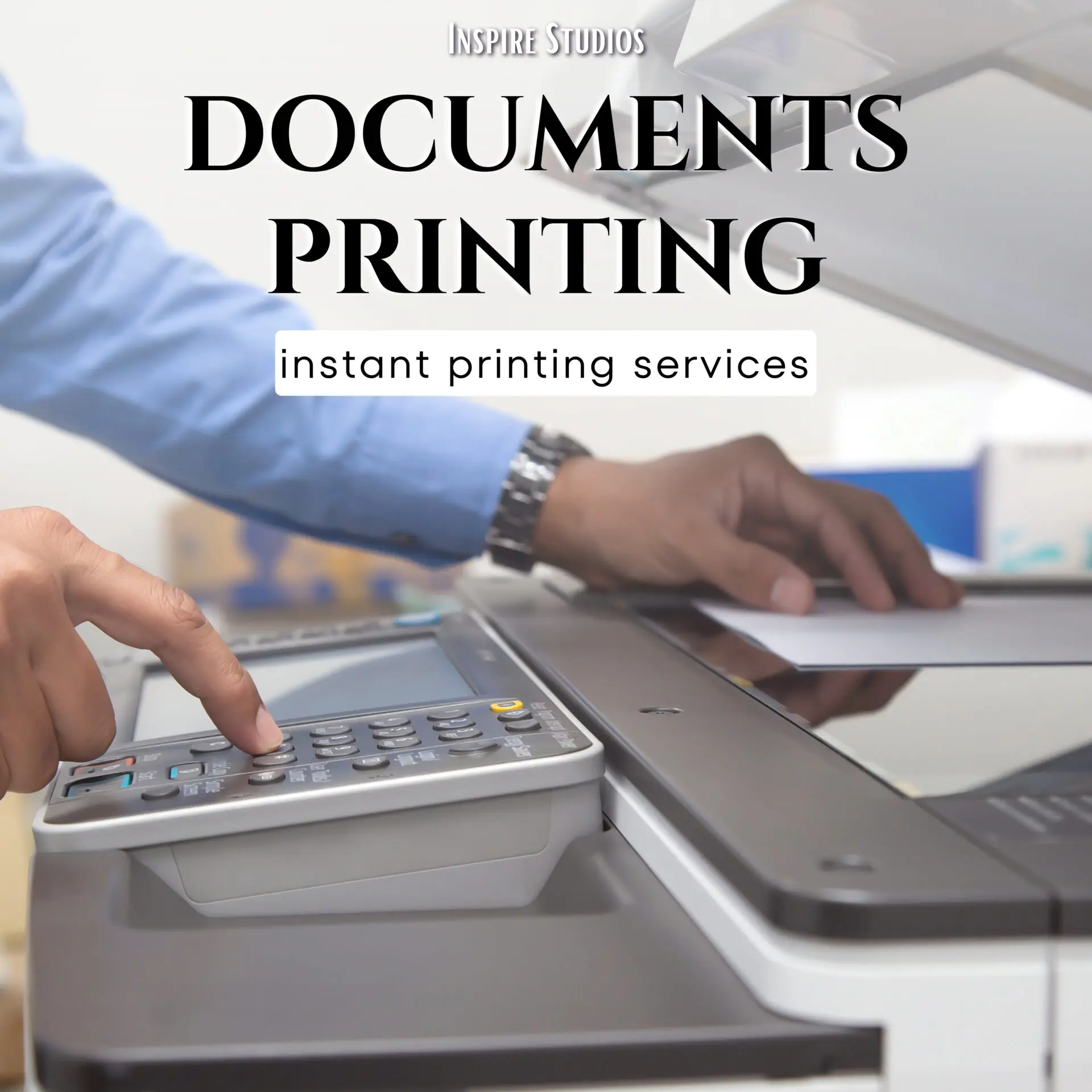 Document printing, photocopying, scanning & lamination services in Walthamstow-Inspire Studios, 255 Hoe St, E17 9PT.