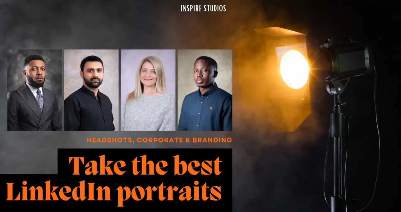 Professional LinkedIn Headshots London | Studio Profile Pictures