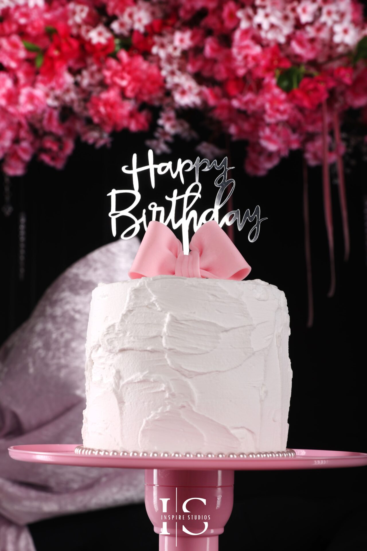 30th birthday studio shoot with a luxury theme in London