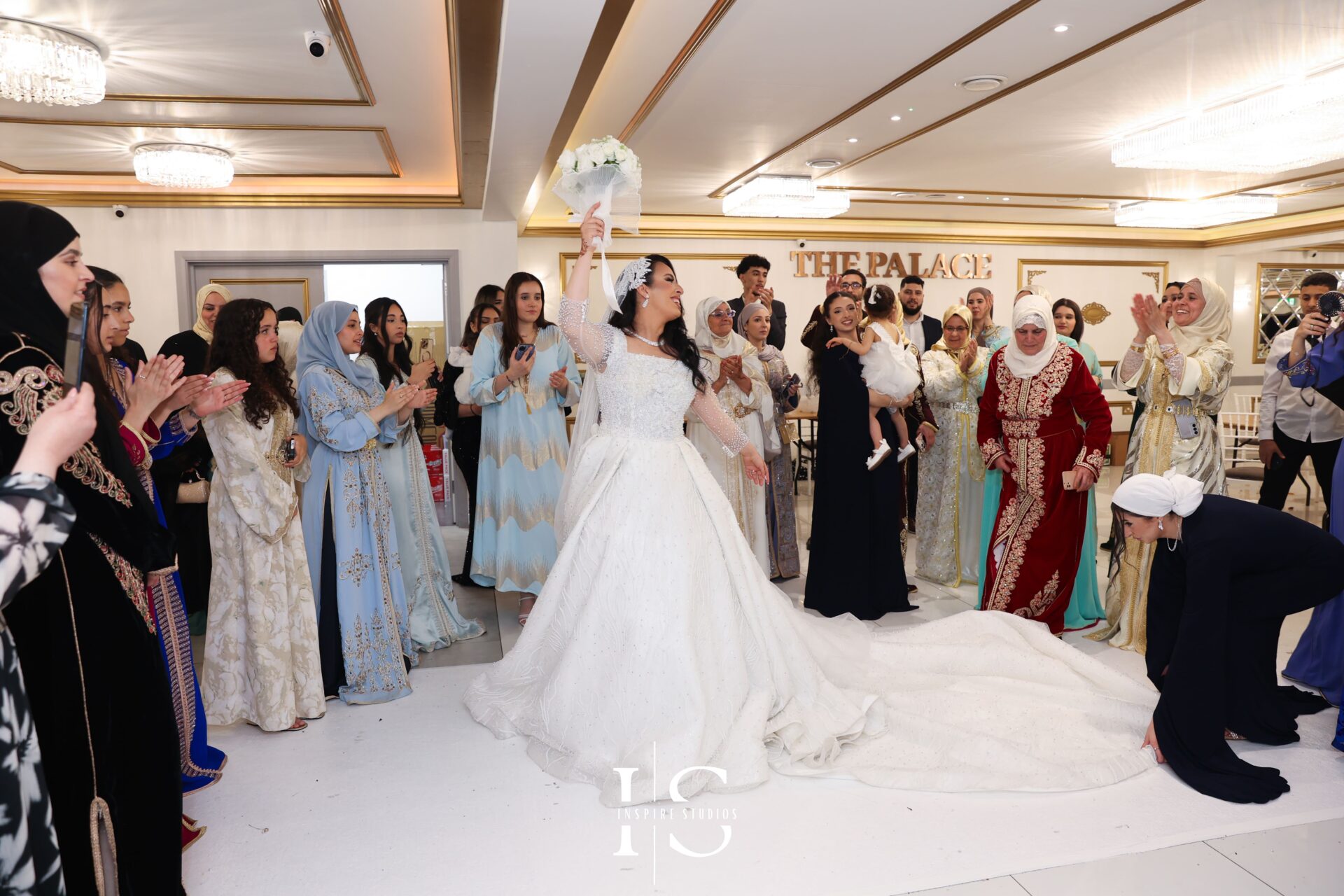 Moroccan wedding held in a London luxury venue