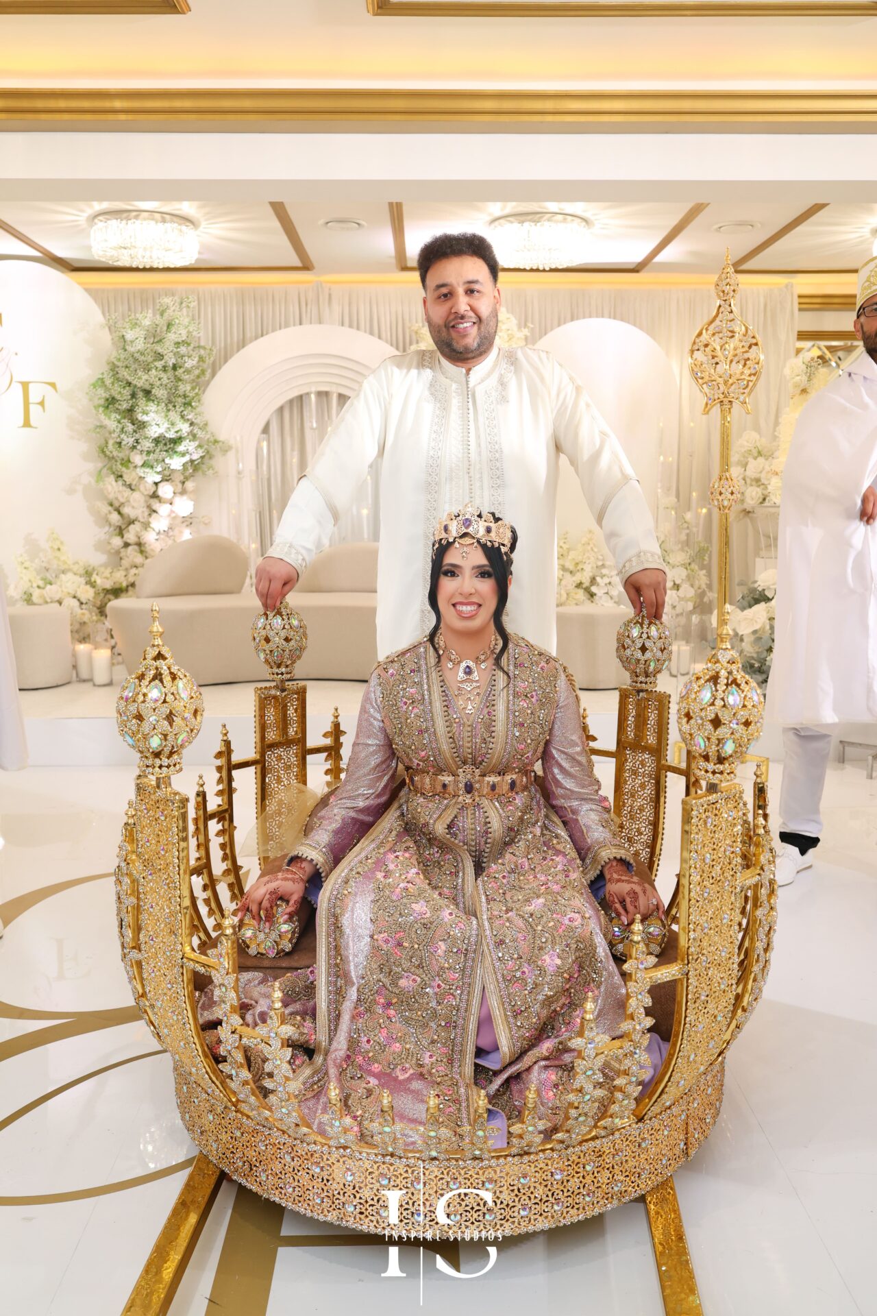 Traditional Moroccan drums at wedding ceremony