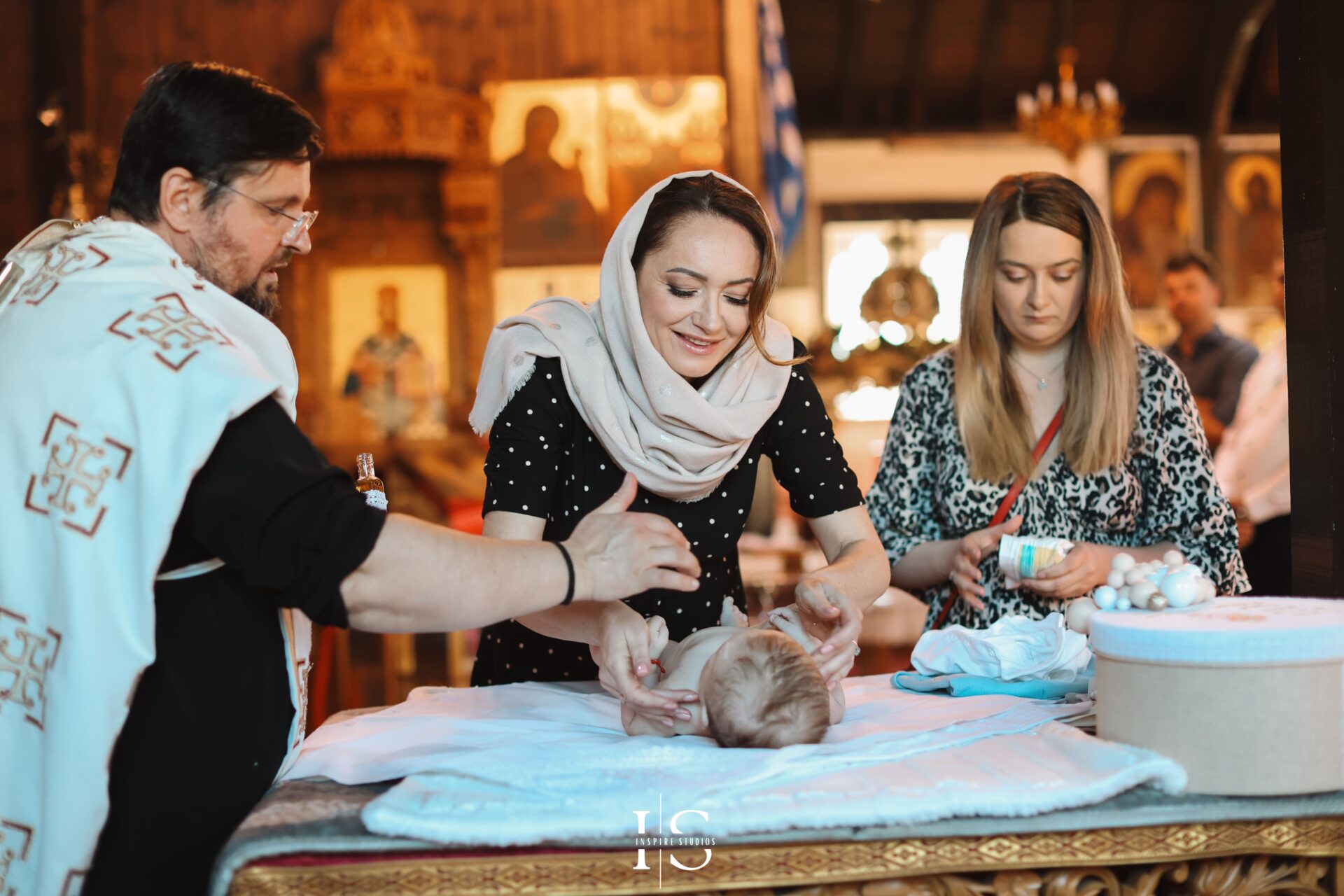 Specialist in both christening and wedding photography services