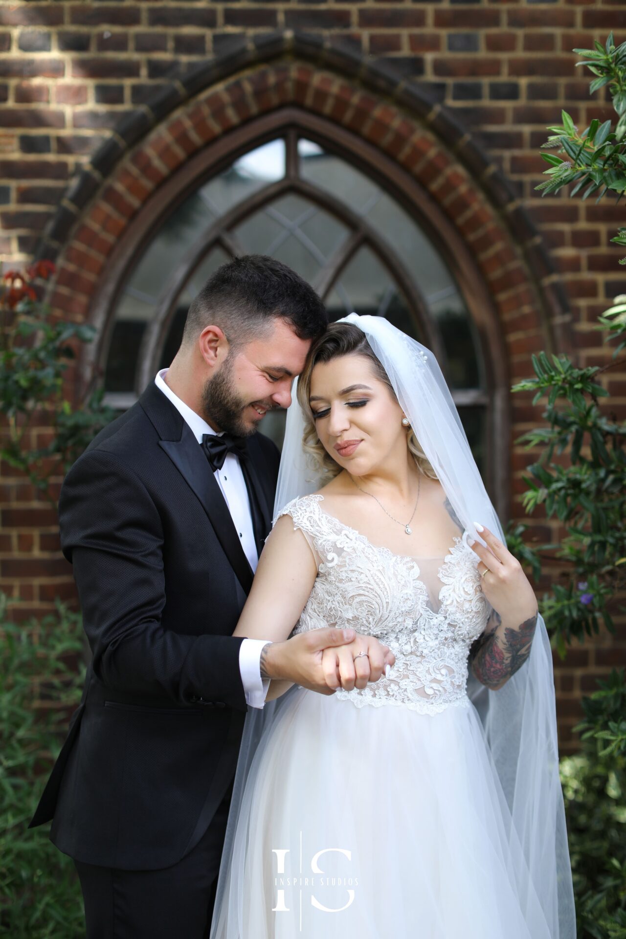 Candid bridal moment by a female photographer