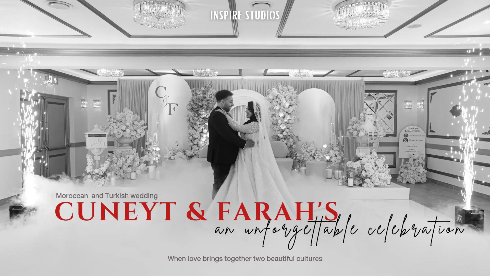 Moroccan bride and groom dancing at their London wedding captured by a female wedding photographer