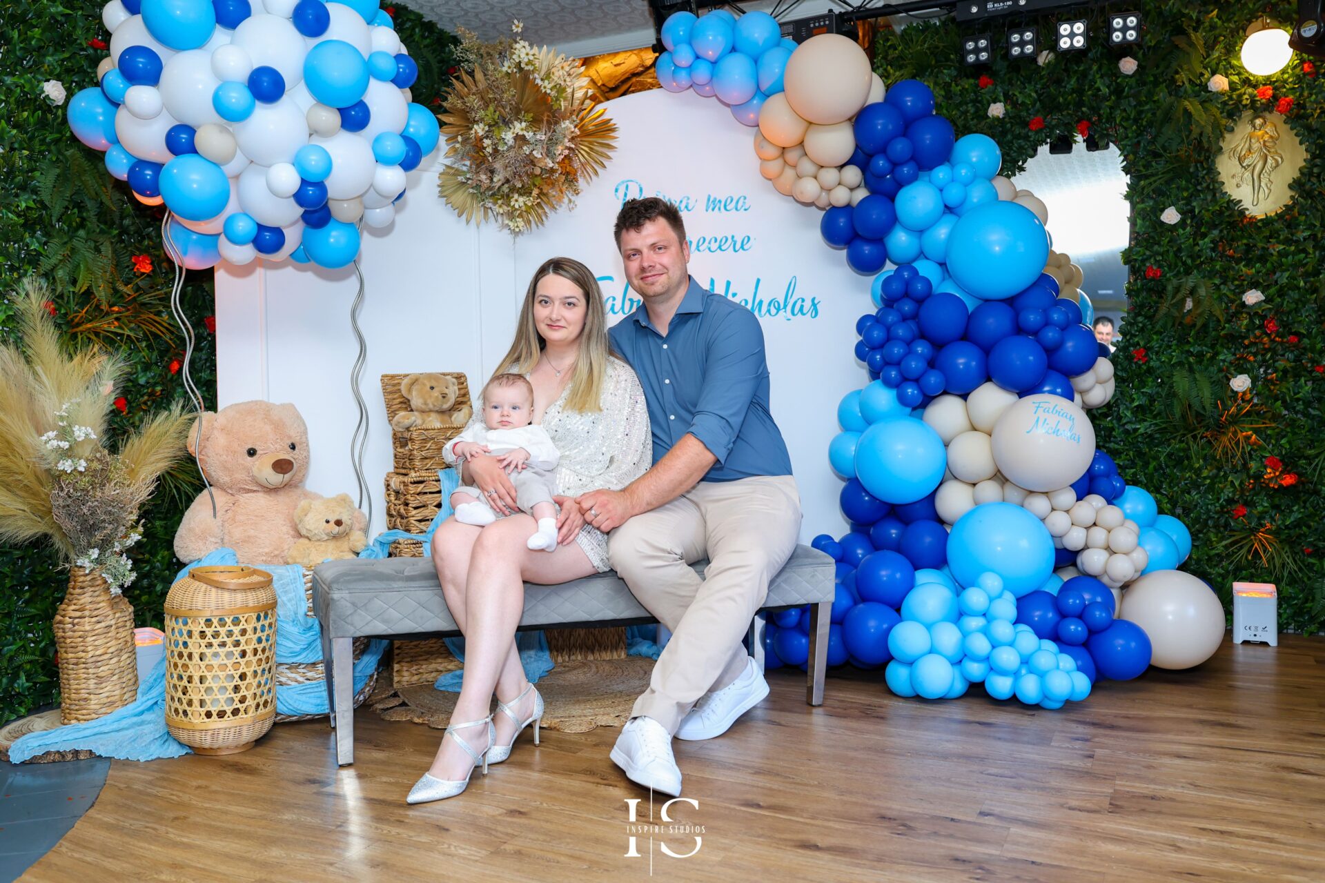 Elegant christening photo session in London