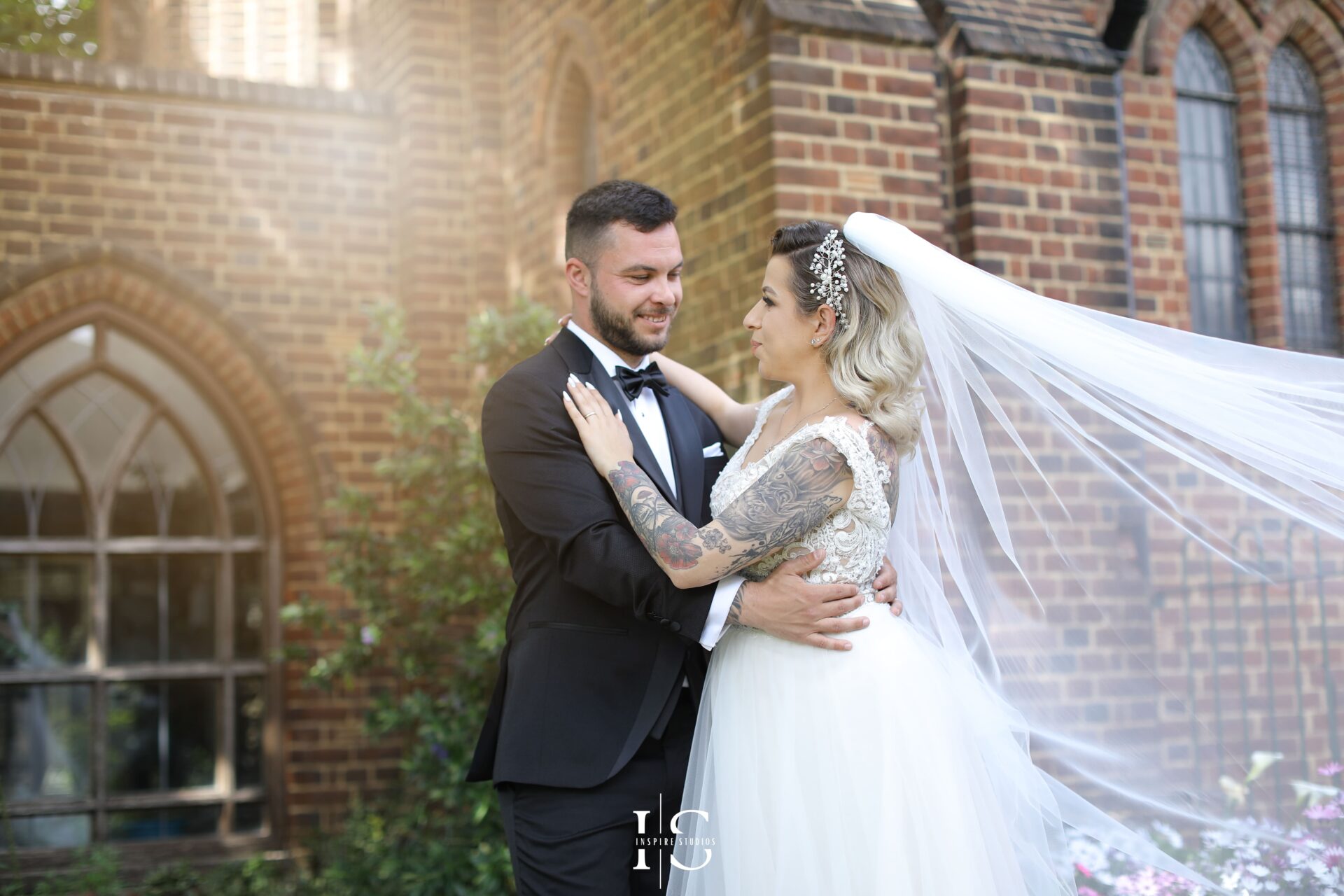 Intimate wedding portrait by Romanian woman photographer
