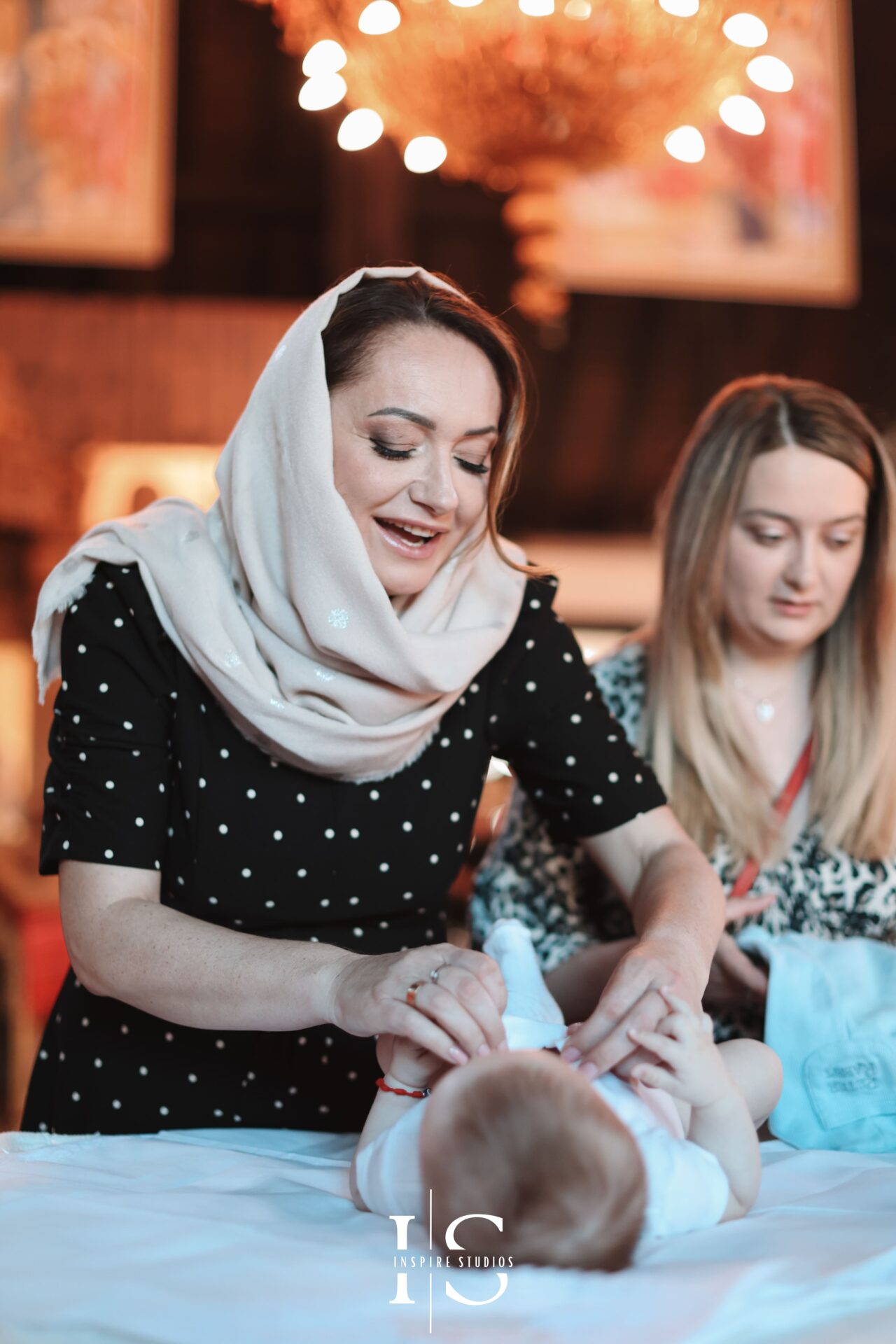 Romanian baby baptism captured by photographer in London
