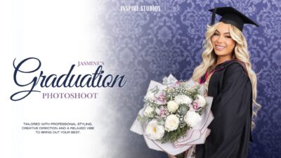 Graduation Photoshoot in Studio