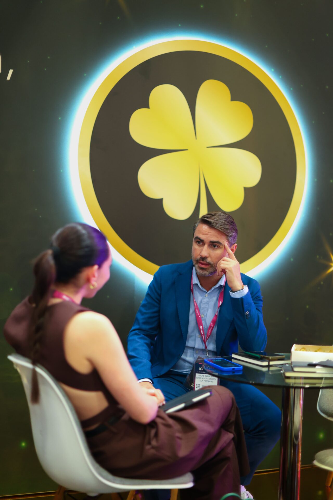 Photographer capturing a networking event at a London venue