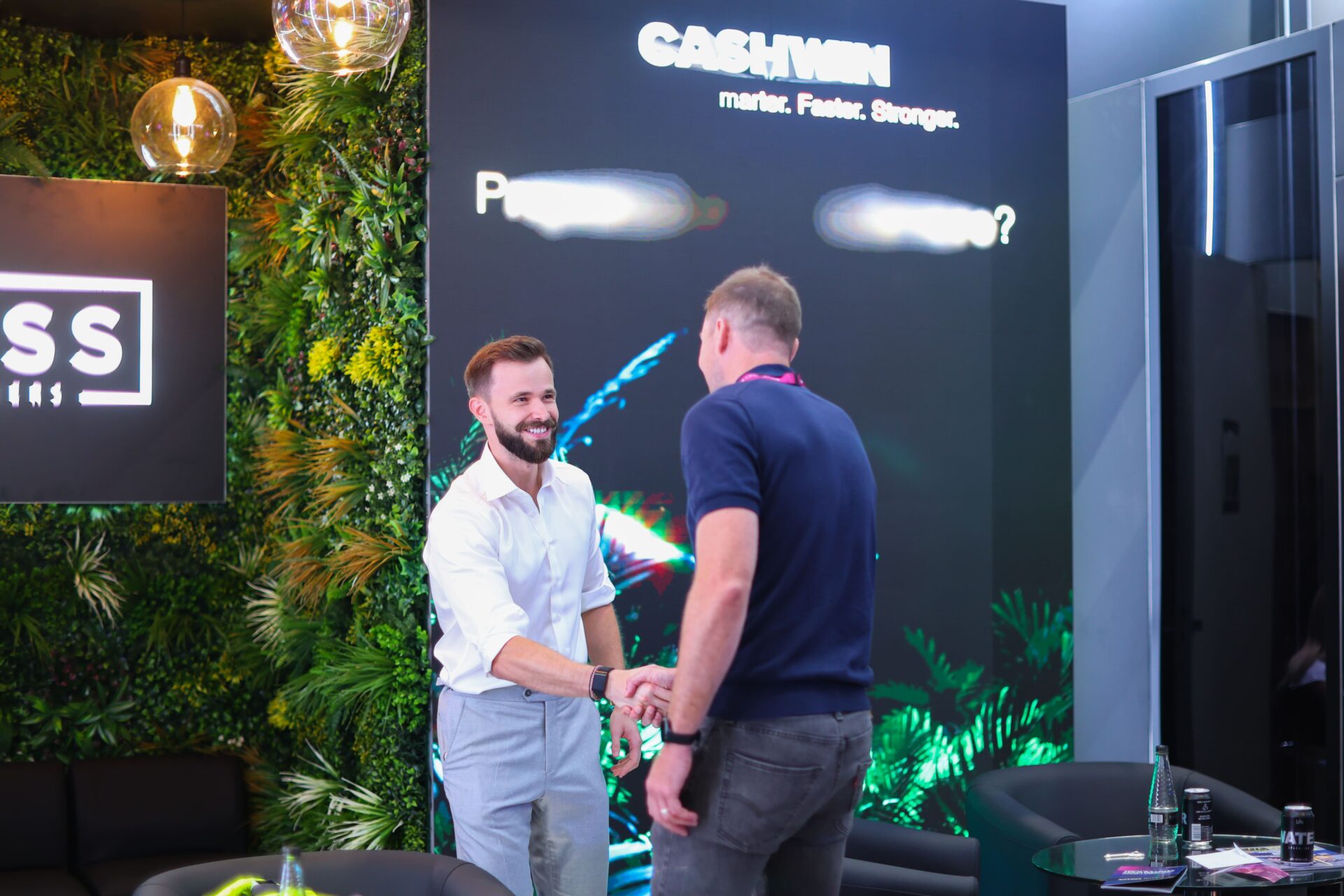 Powerful visuals from a recent corporate event in London