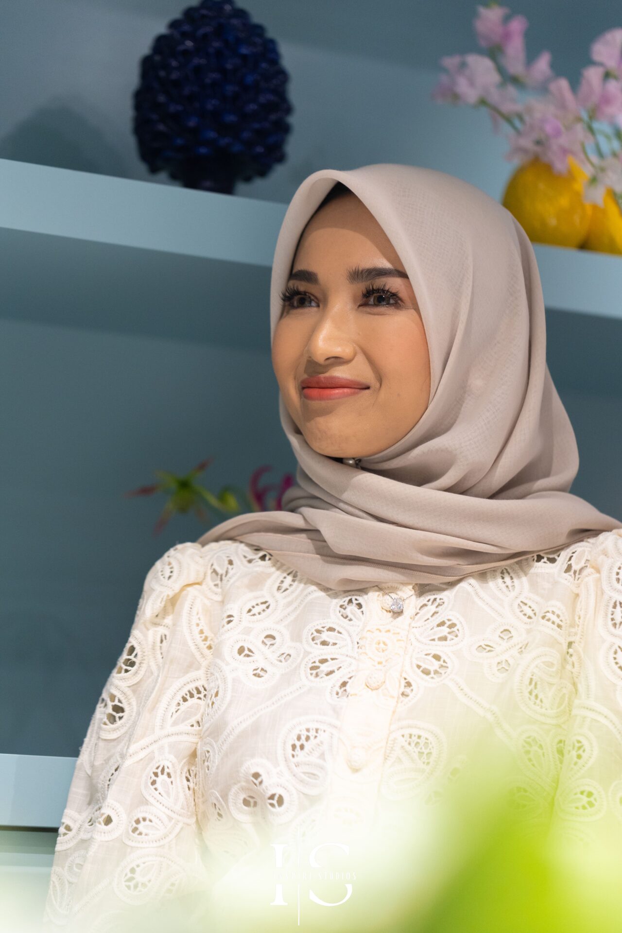 Luxury portraits of birthday guest Naja at Neill Strain Mayfair.