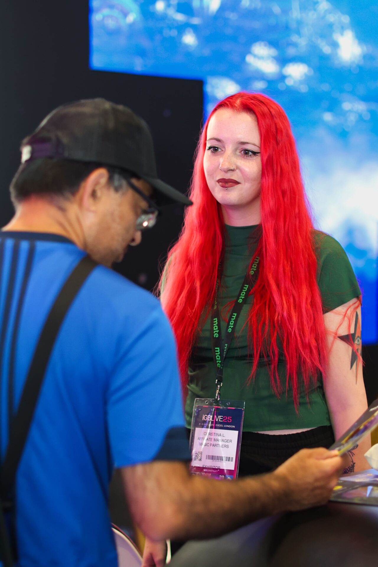 Professional photographer from Inspire Studios covering IGB at ExCeL London 2025