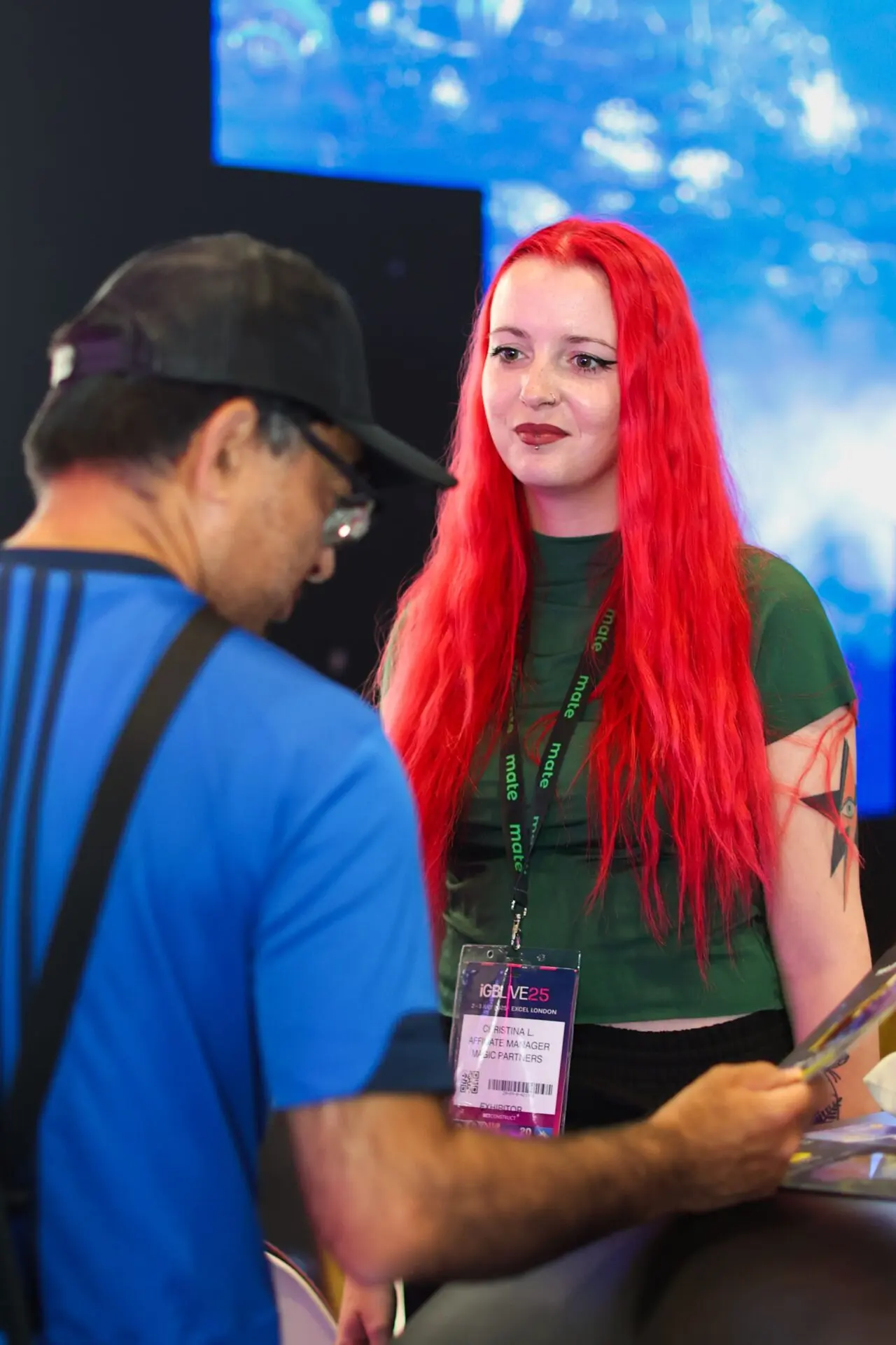 Professional photographer from Inspire Studios covering IGB at ExCeL London 2025