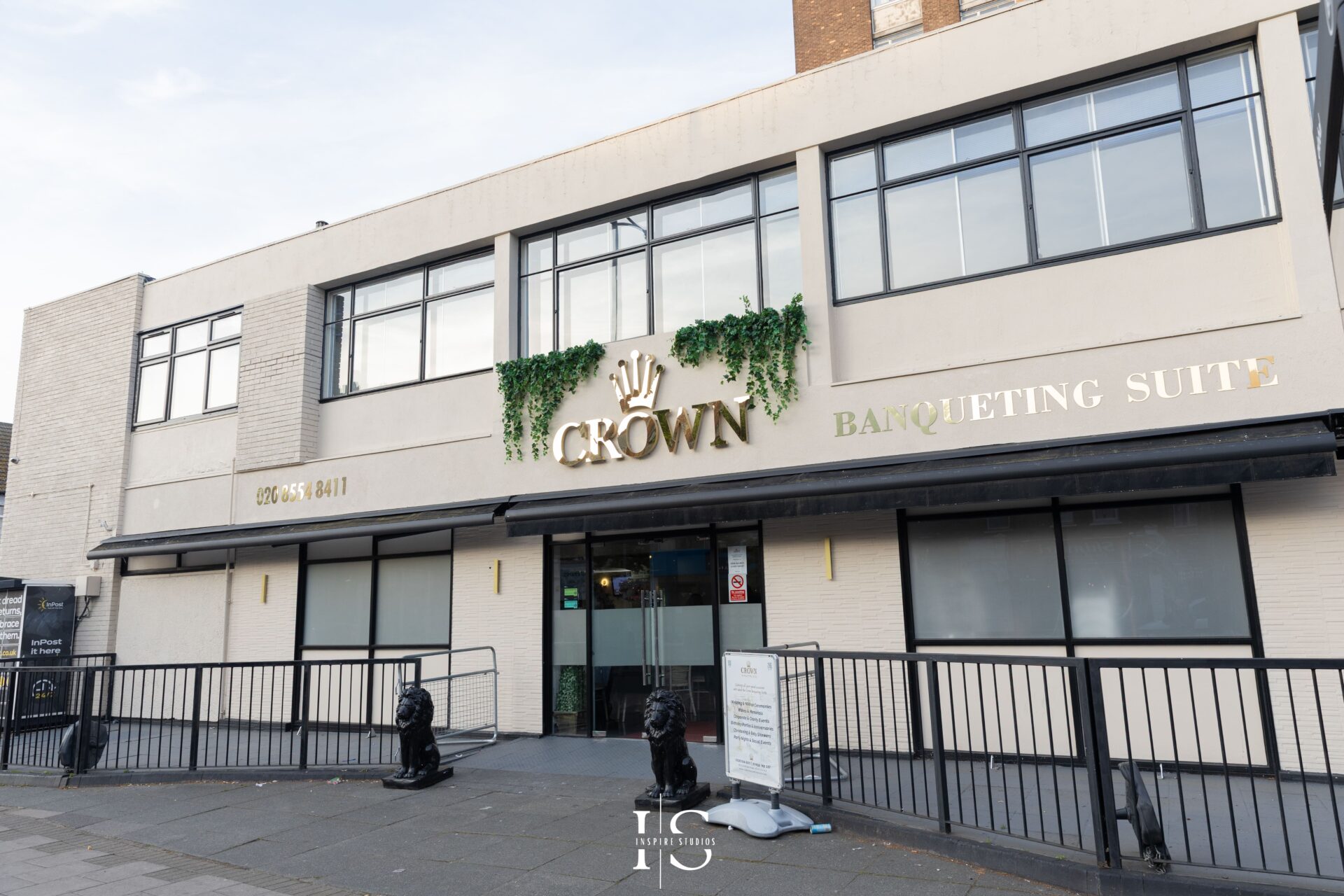 Crown Banqueting Ilford venue set up for Nikkah wedding