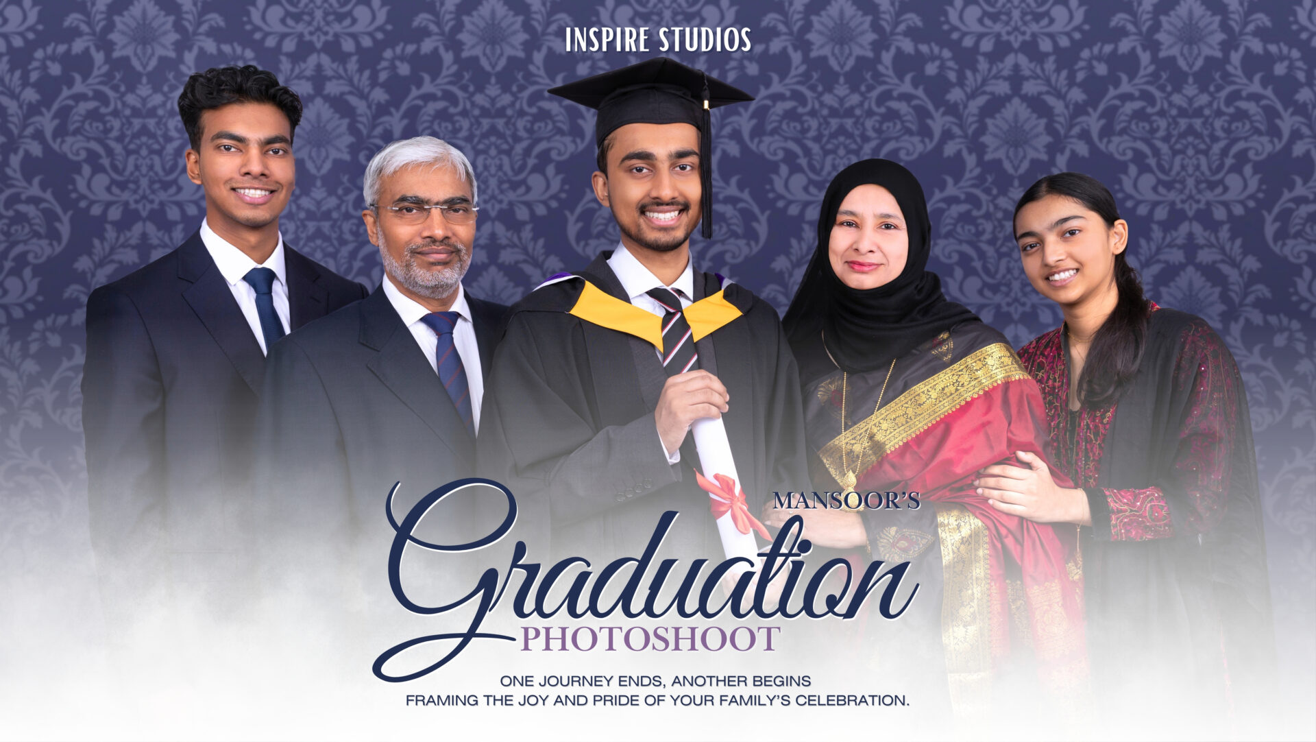 East London graduation photoshoot with professional photographer capturing graduates’ proud moments