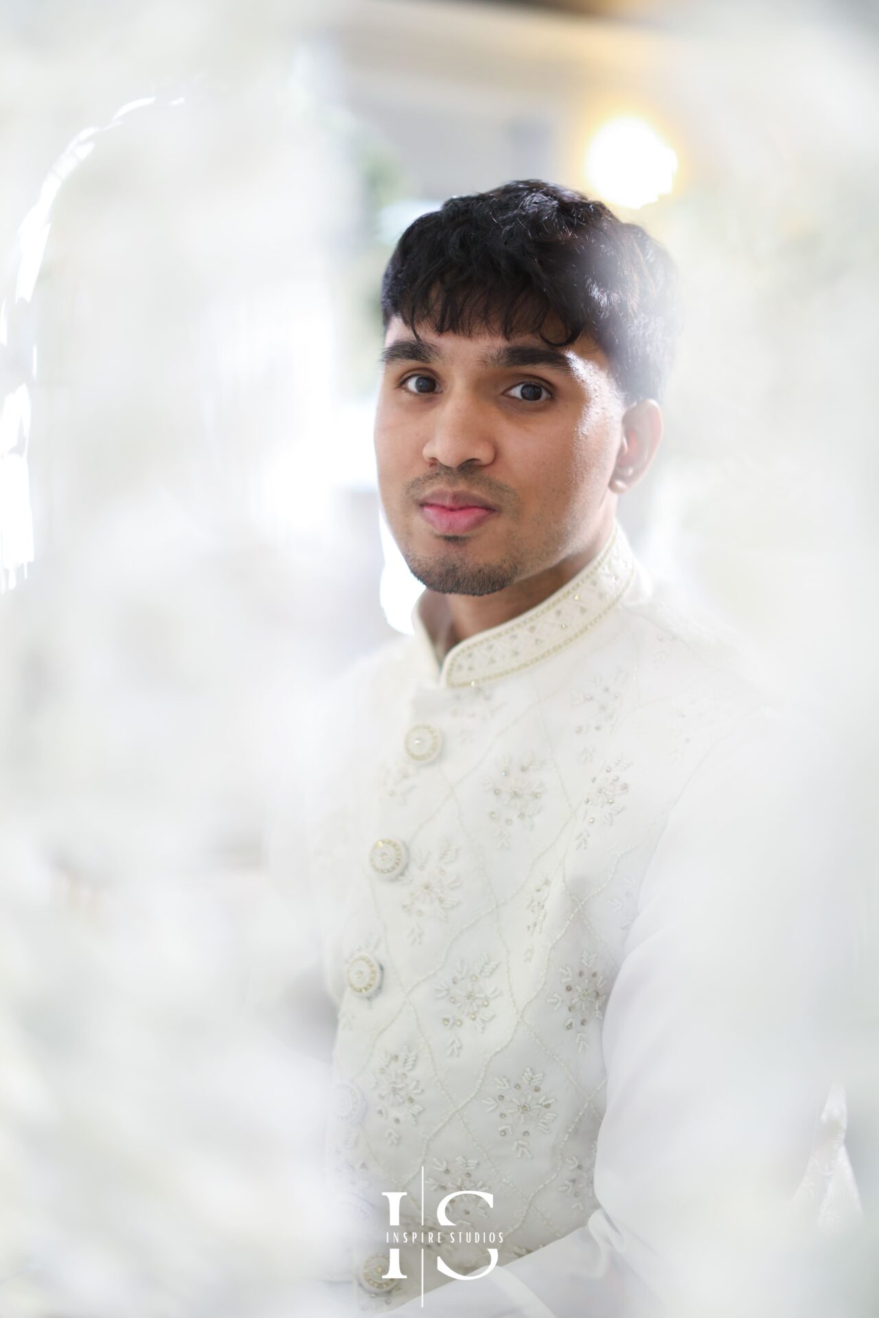 Muslim groom preparing for Nikkah wedding – Ilford photographer