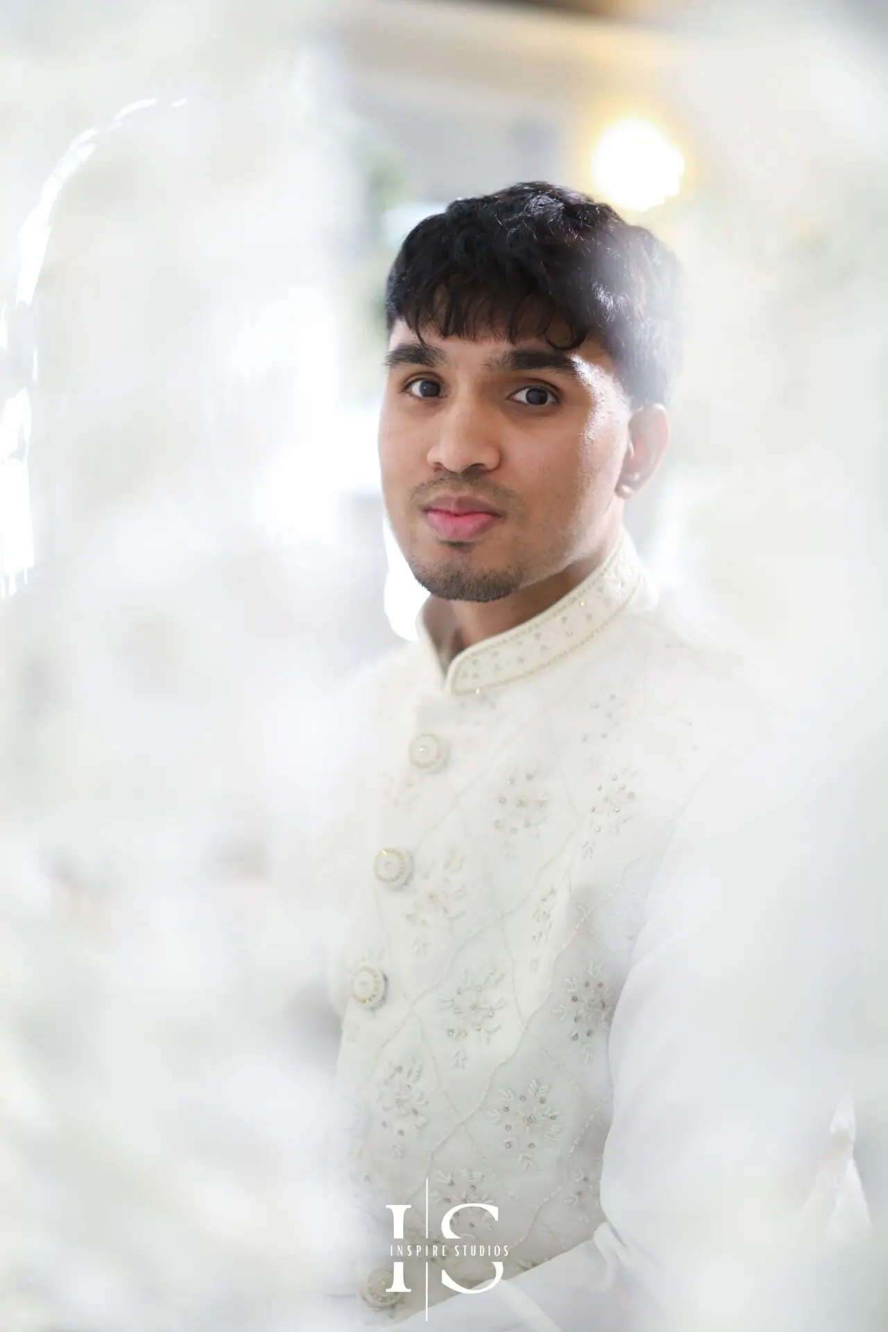 Muslim groom preparing for Nikkah wedding – Ilford photographer