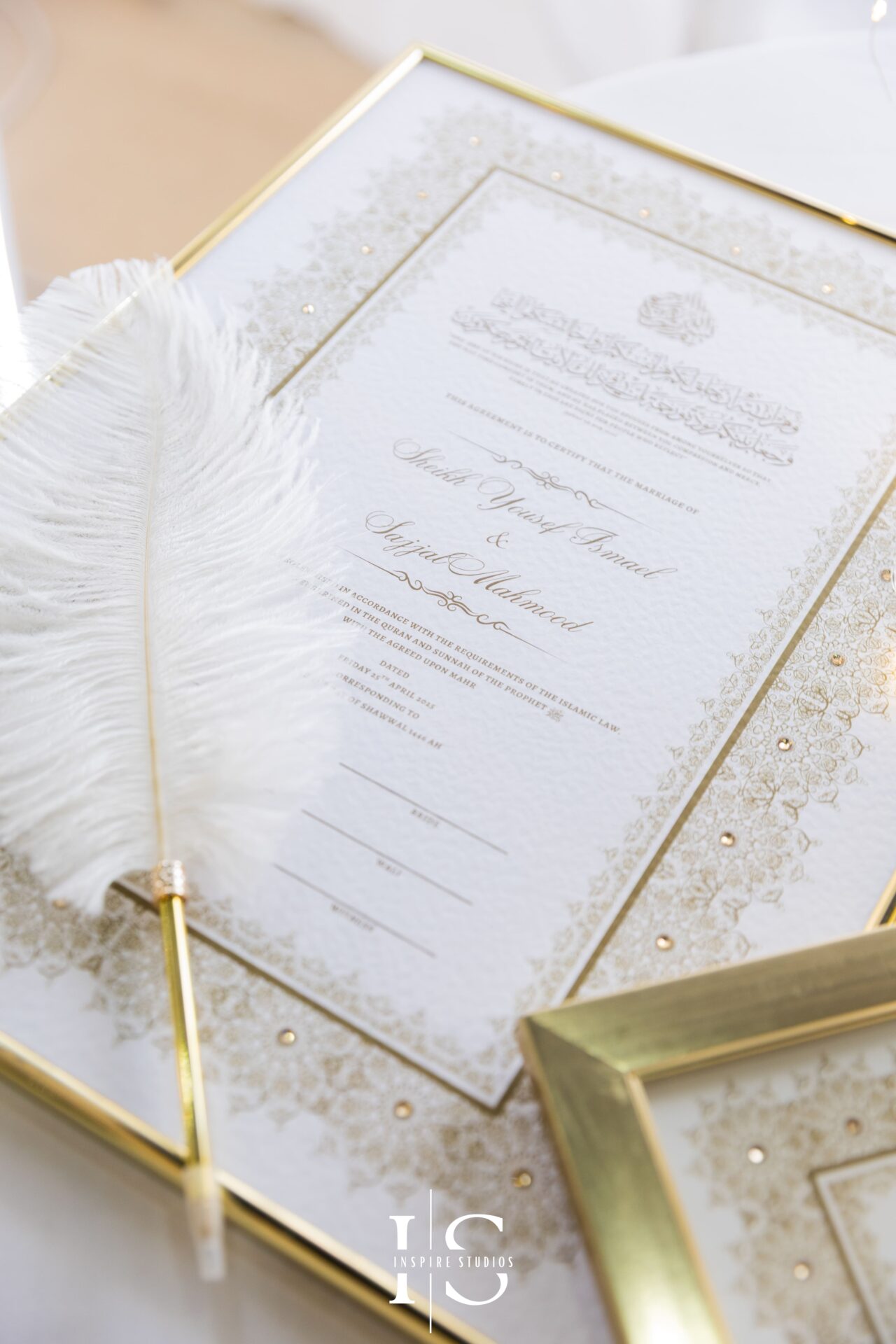 Nikkah contract signing – Islamic wedding female photographer UK