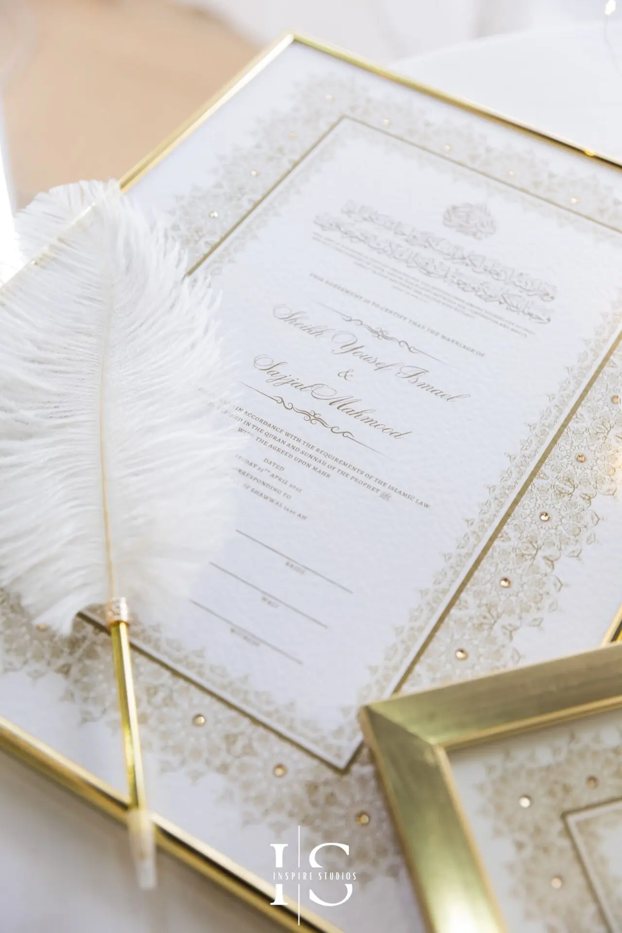 Nikkah contract signing – Islamic wedding female photographer UK
