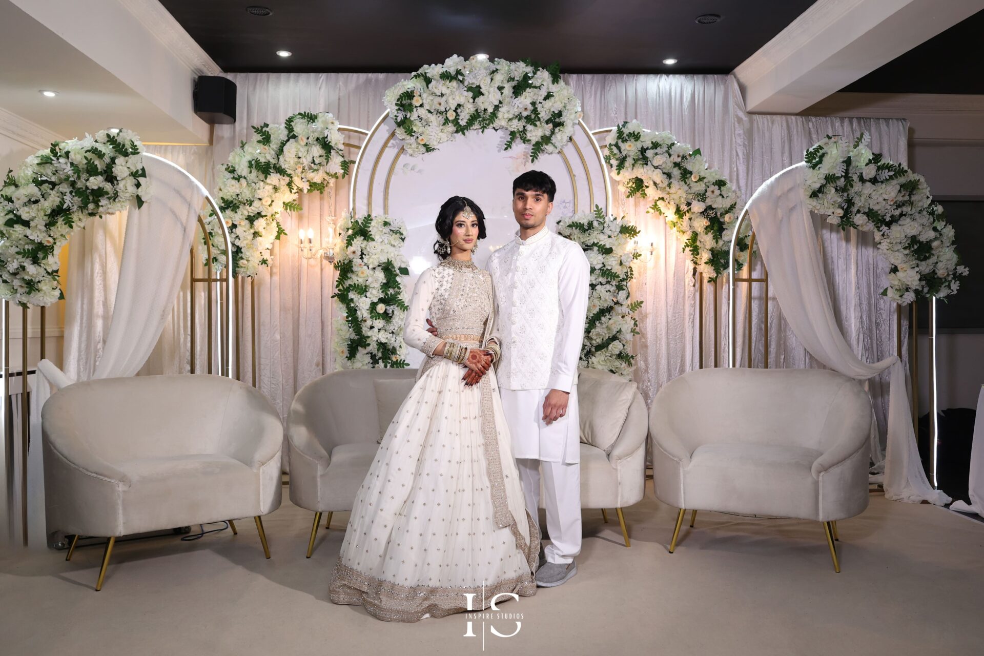 Nikkah wedding couple in Ilford – Muslim wedding photography