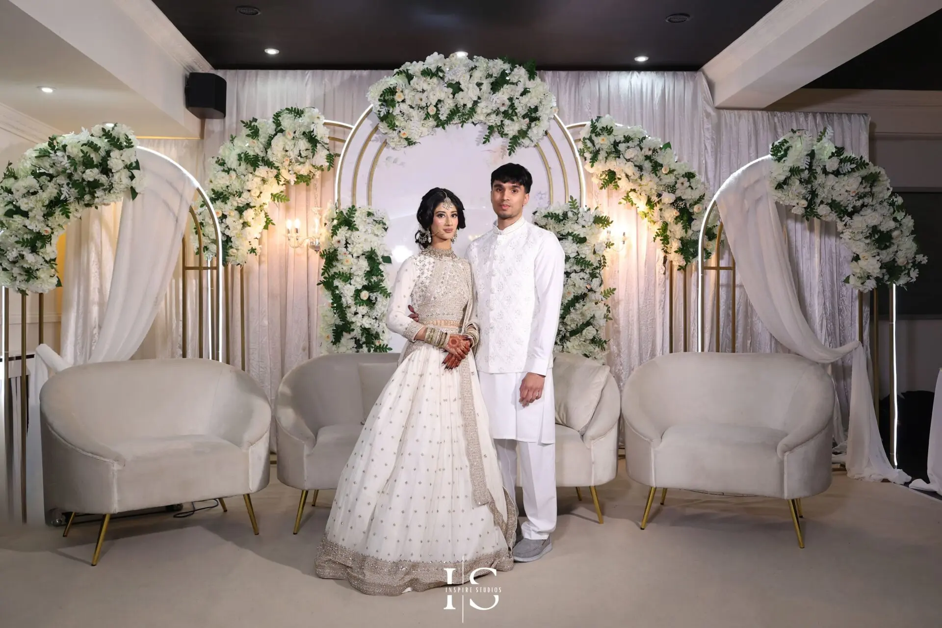 Nikkah wedding couple in Ilford – Muslim wedding photography