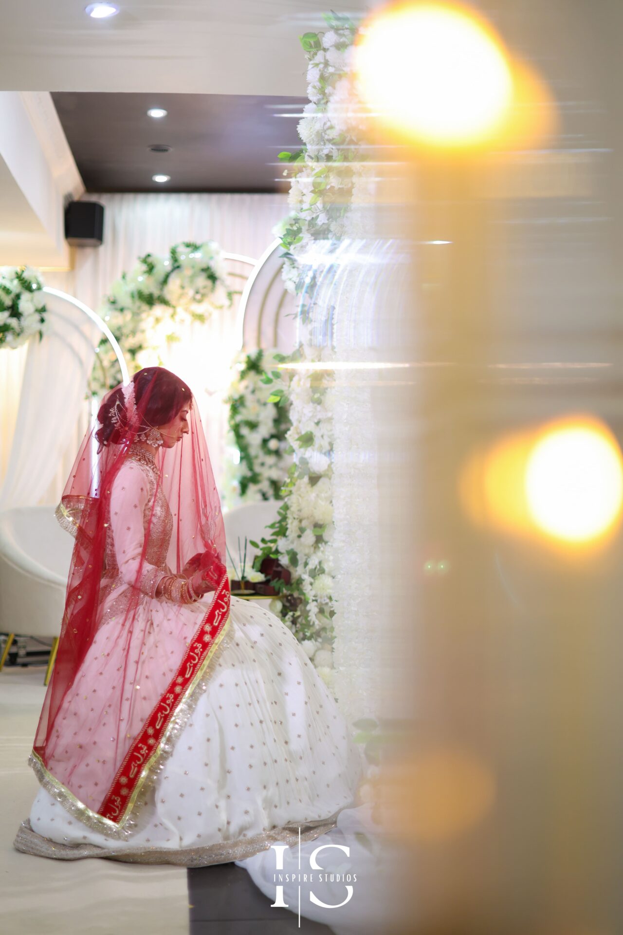 Muslim bride captured at Nikkah wedding by female photographer