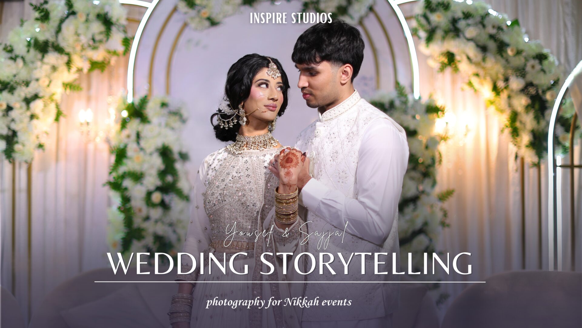 Candid Nikkah wedding moment at a London venue, captured by a female Muslim photographer.