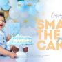 First Birthday Smash the Cake Photoshoot