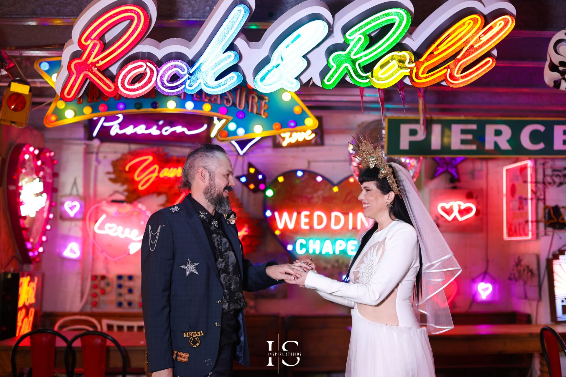 Registry wedding rings exchange captured by Inspire Studios Walthamstow