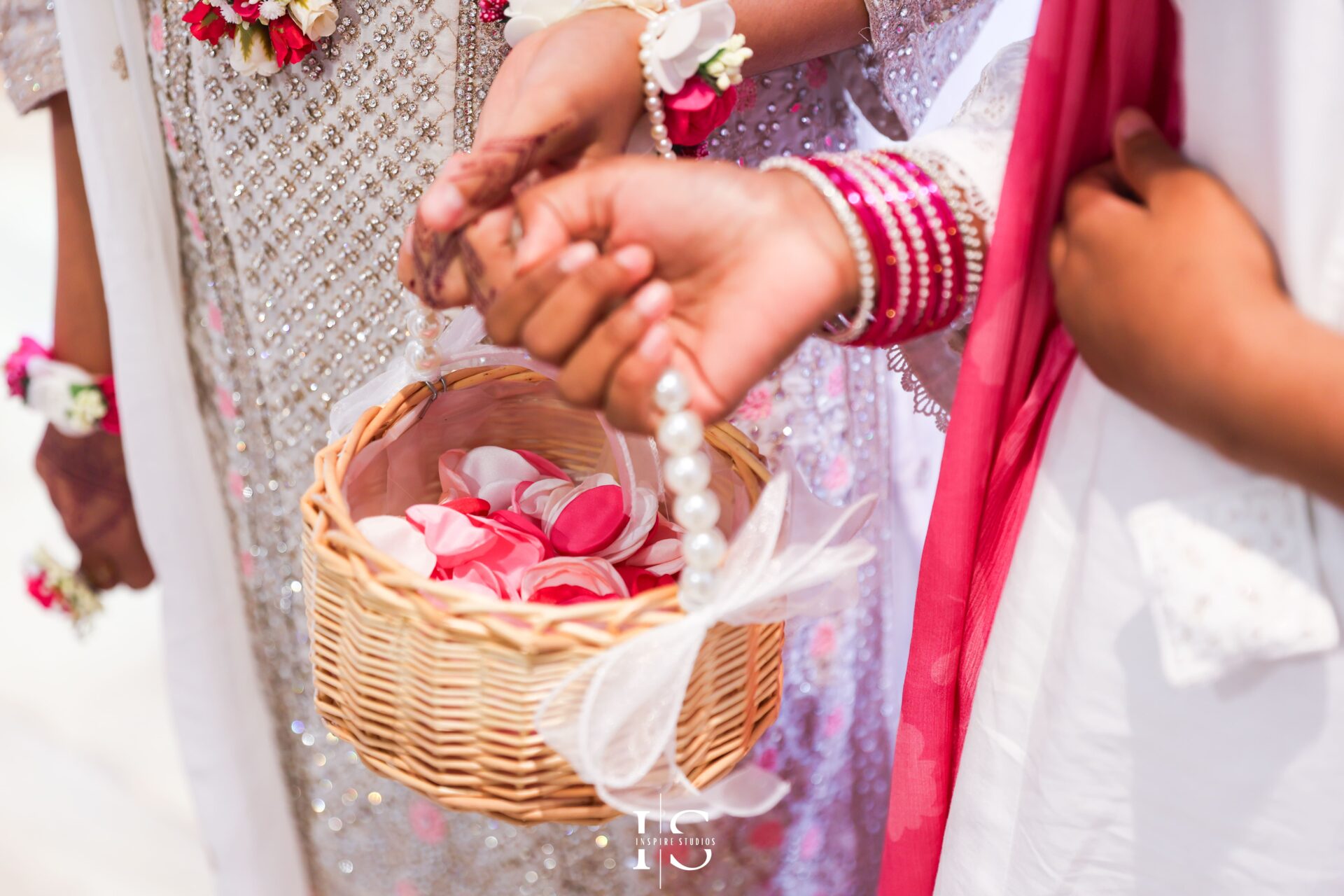 Bangladeshi bride photographed at London wedding event.