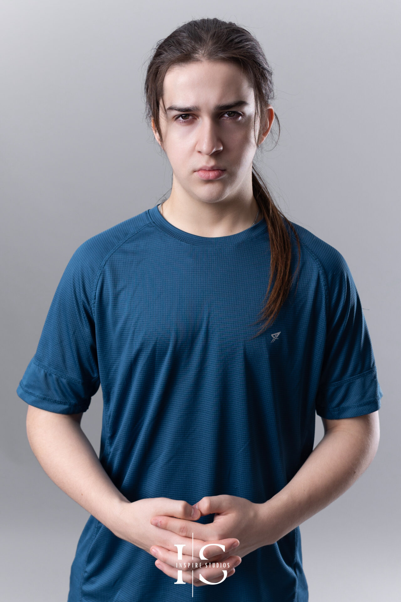 Creative martial artist portrait photography in London studio