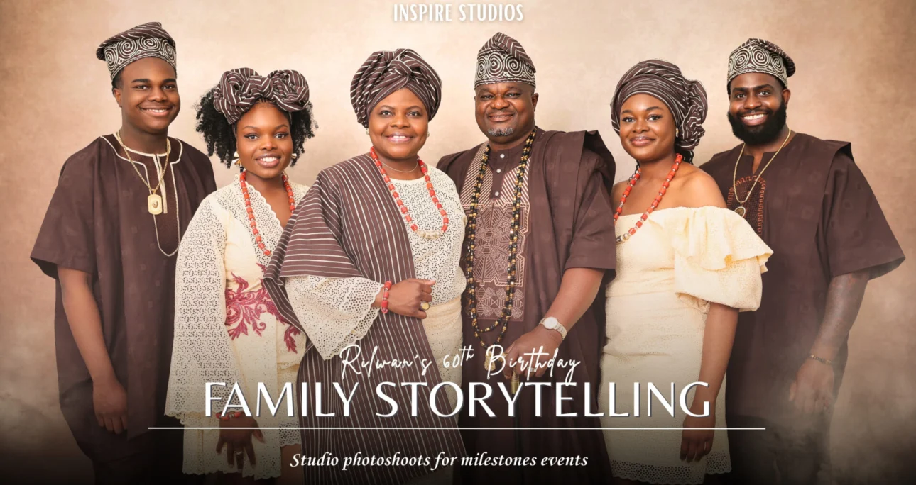 Traditional Family Studio Photoshoot