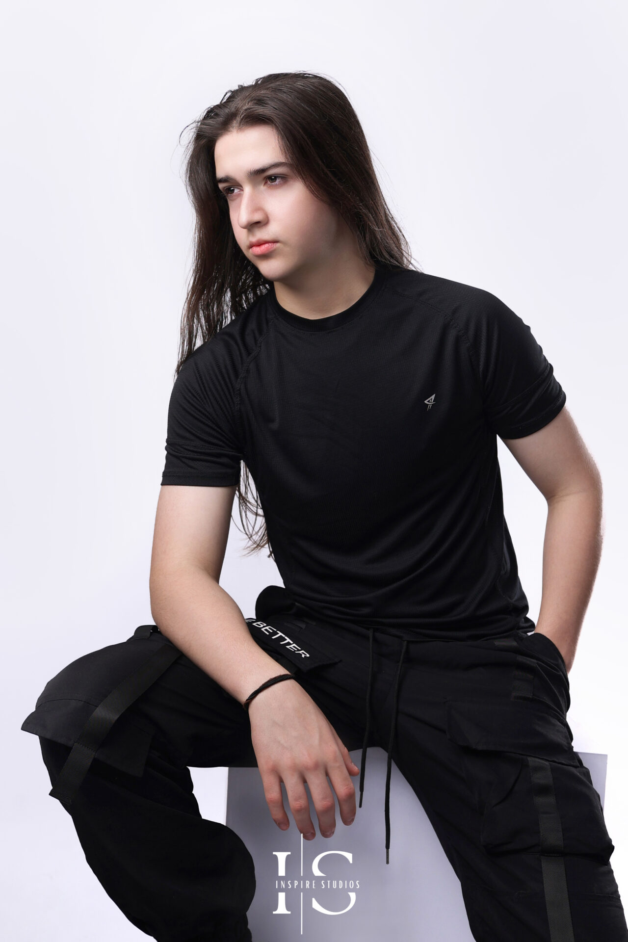 London martial artist photography session in professional studio