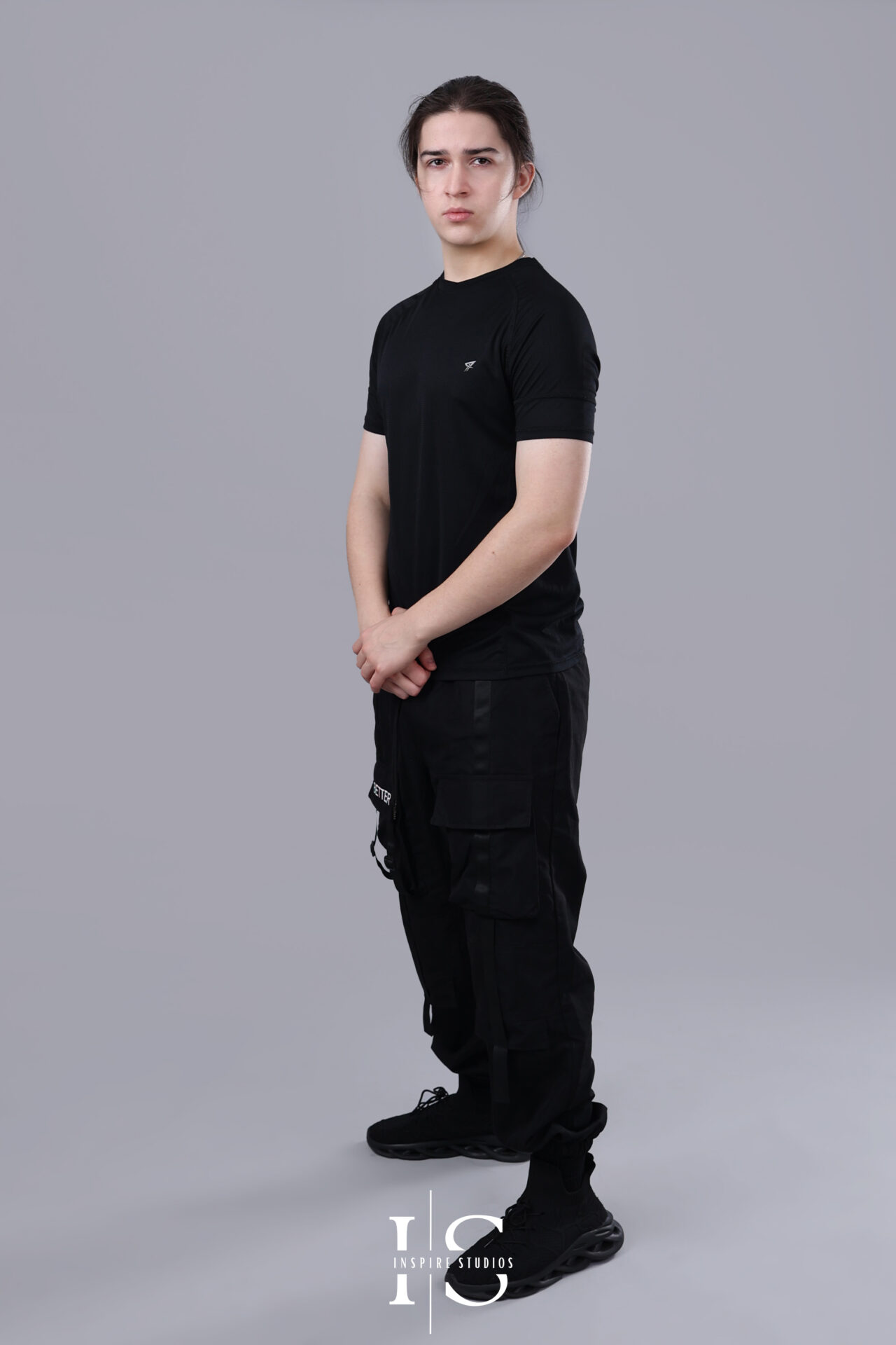 Professional martial artist portfolio headshots in studio