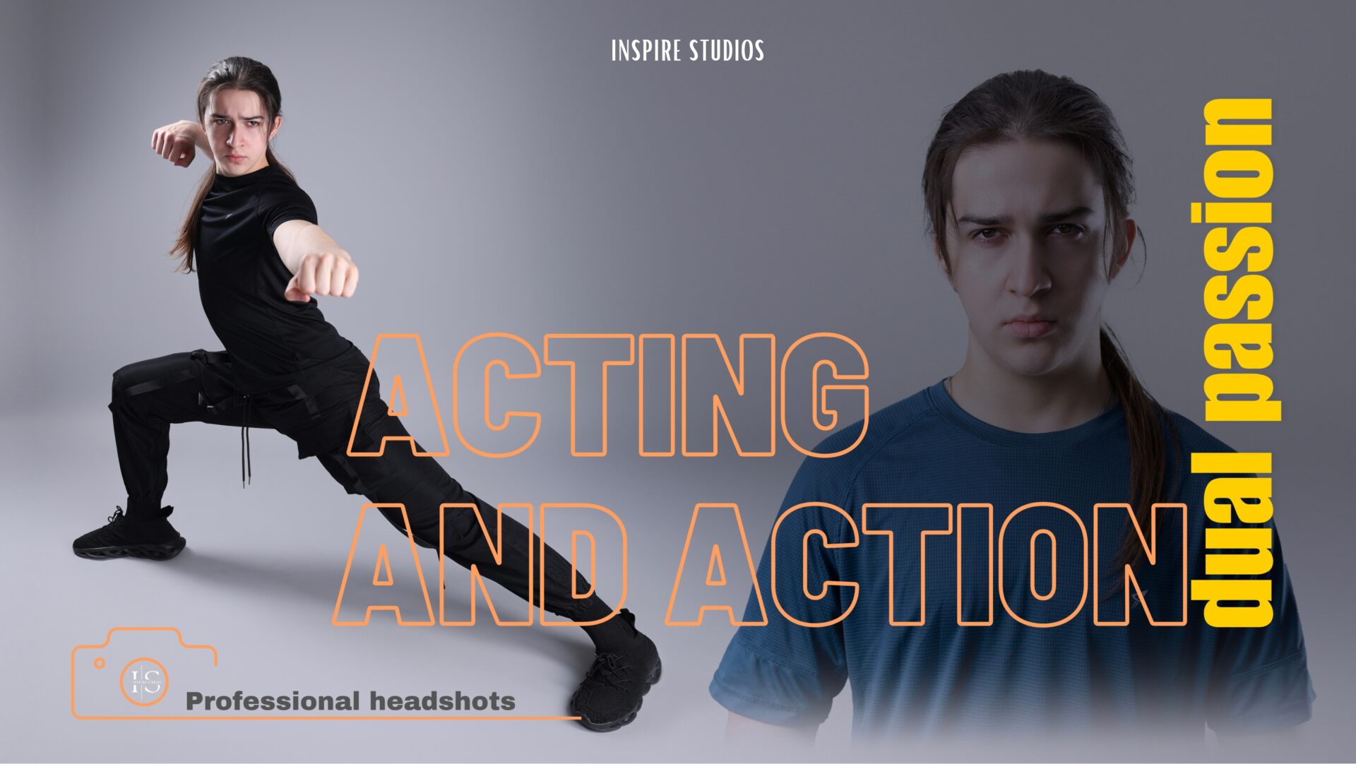 Martial arts portrait headshot photography in London showcasing strength, discipline, and professional studio lighting.
