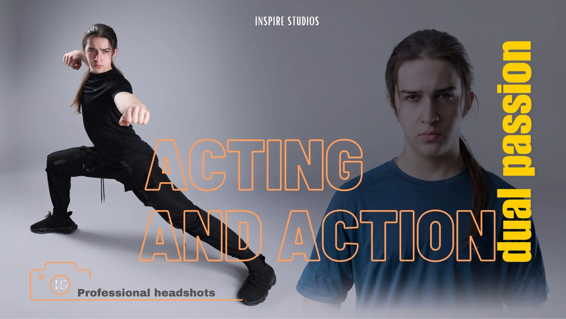 Martial arts portrait headshot photography in London showcasing strength, discipline, and professional studio lighting.