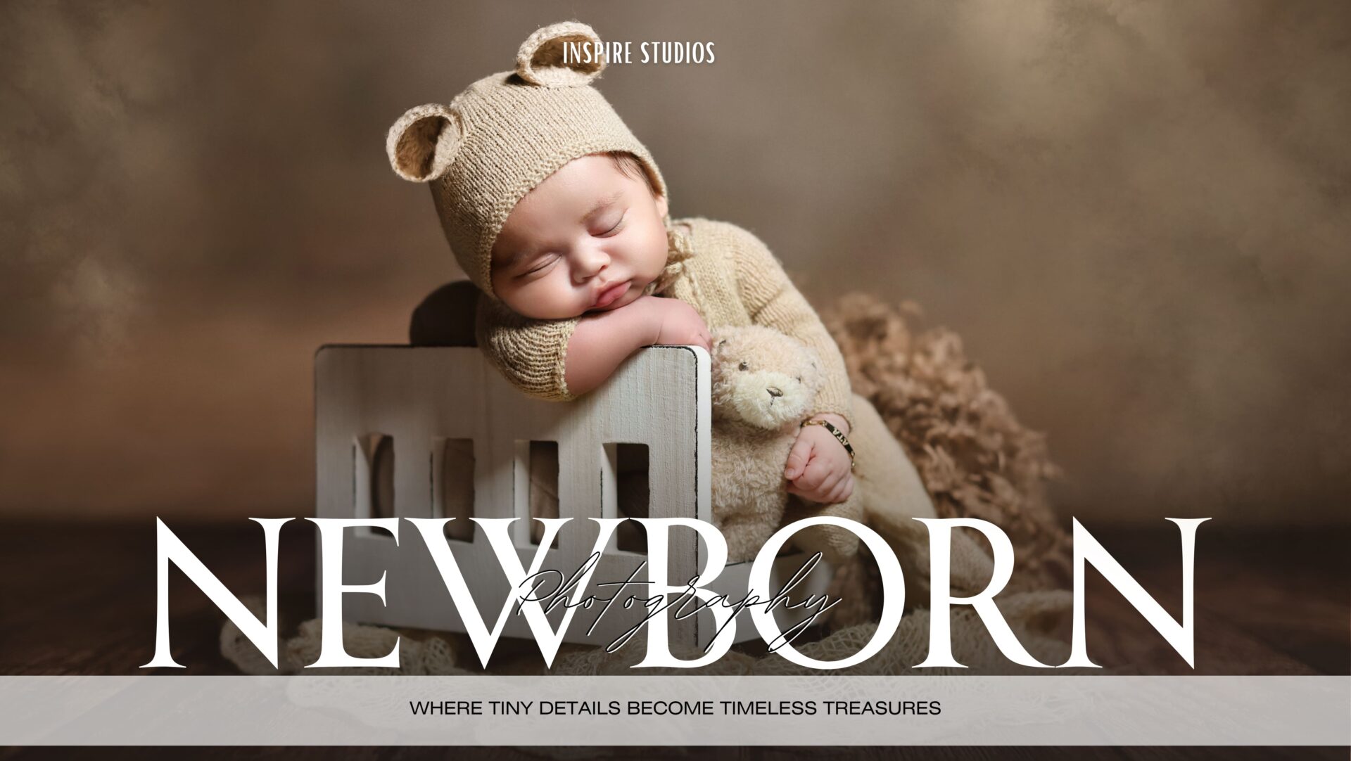 Sleeping newborn baby wrapped in soft blanket