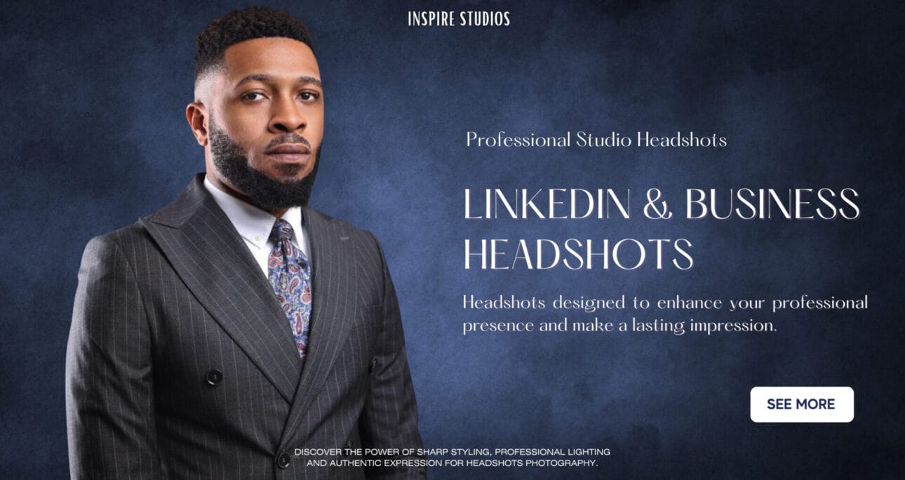 Professional Corporate Headshots & Business Portraits