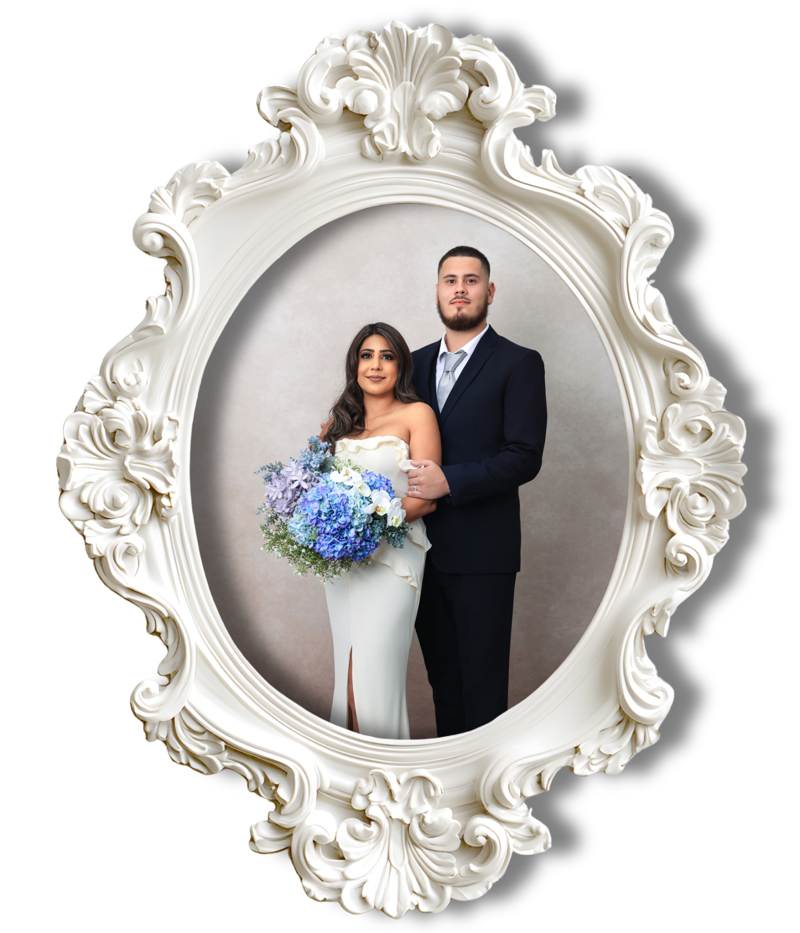 Vintage-inspired studio photoshoot with classic elegance.
