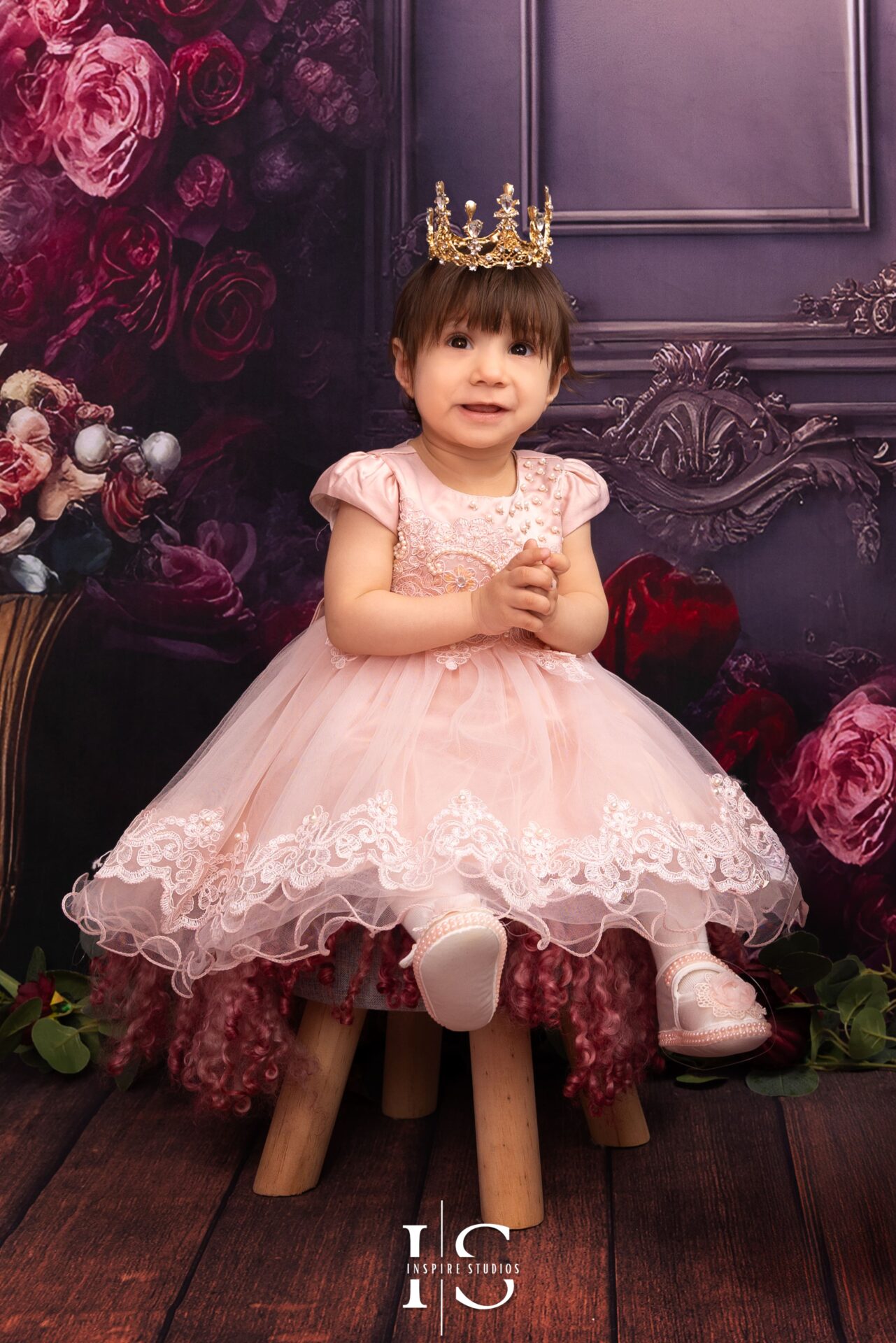 Birthday dress outfit for 1-year-old girl