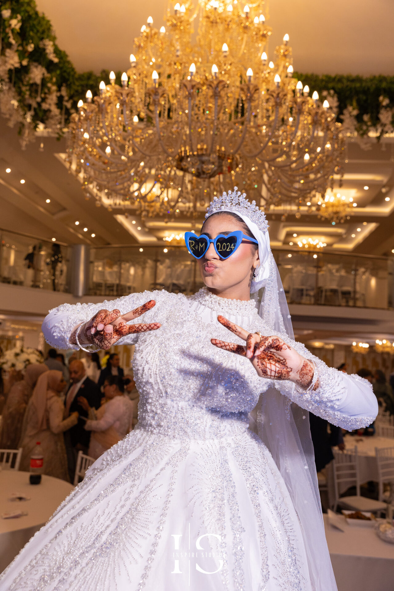 Bride candid photos at Pavilion Banqueting Walthamstow, London – captured by Inspire Studios