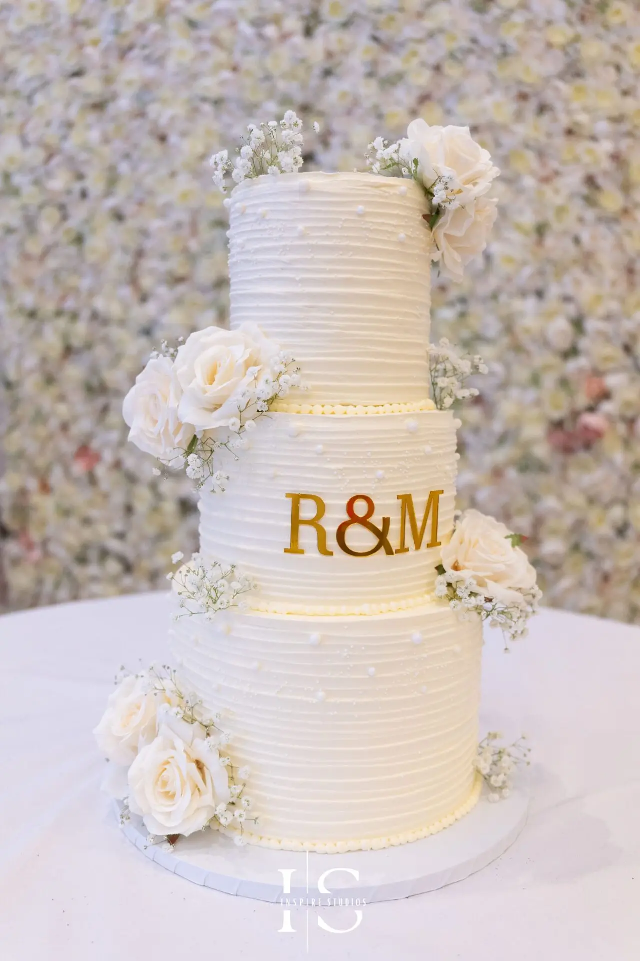 Nikkah wedding cake photography at Pavilion Banqueting Walthamstow, London – captured by Inspire Studios