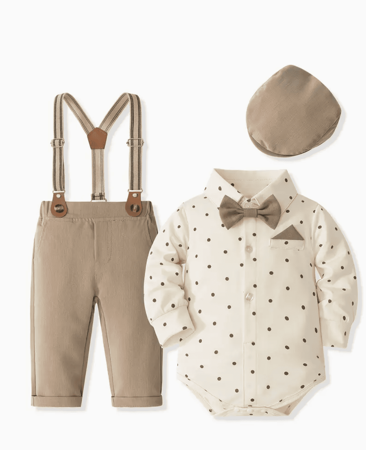Boys cream suit outfit for 12 to 18 months