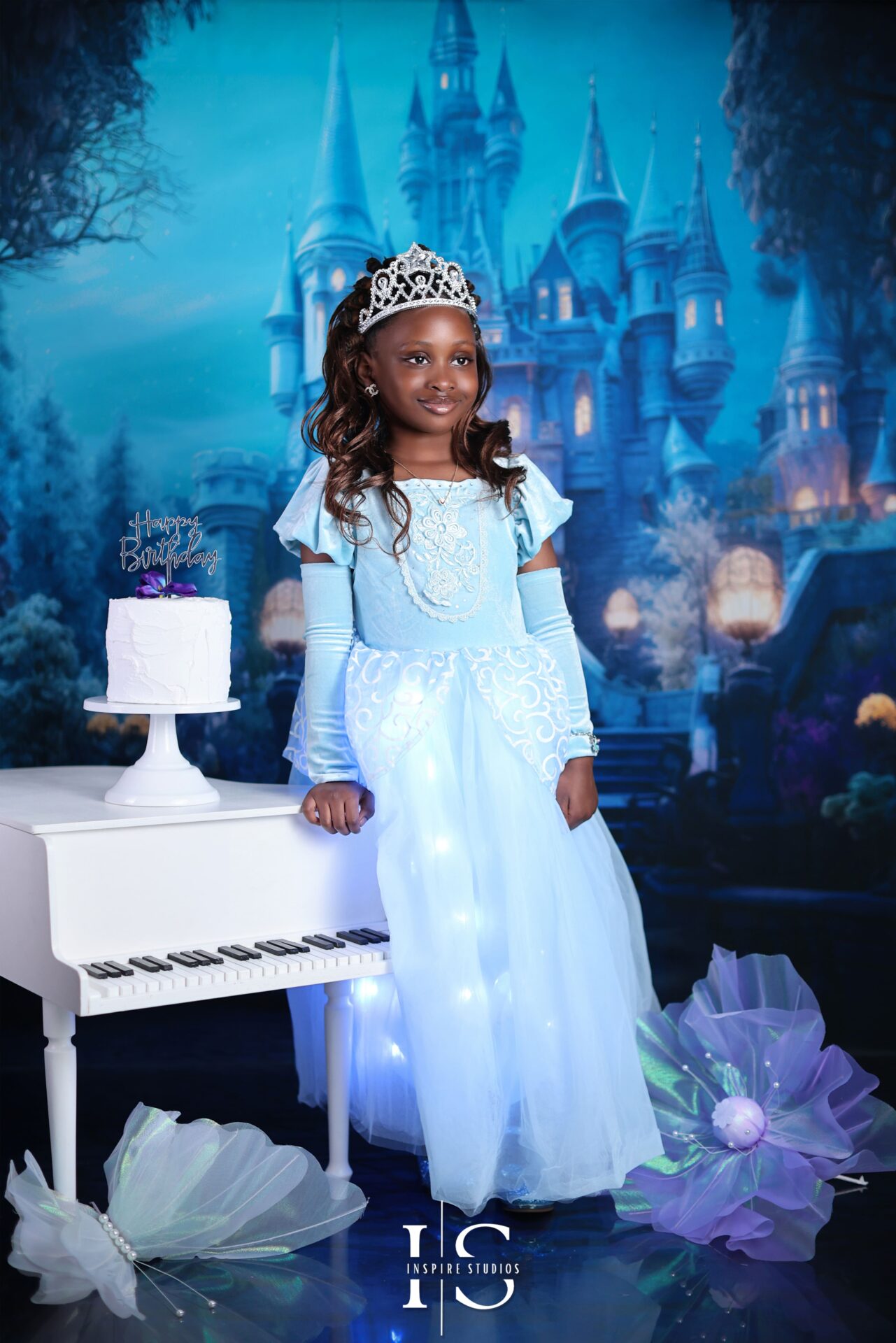 Inspire Studios Cinderella photoshoot for children in London